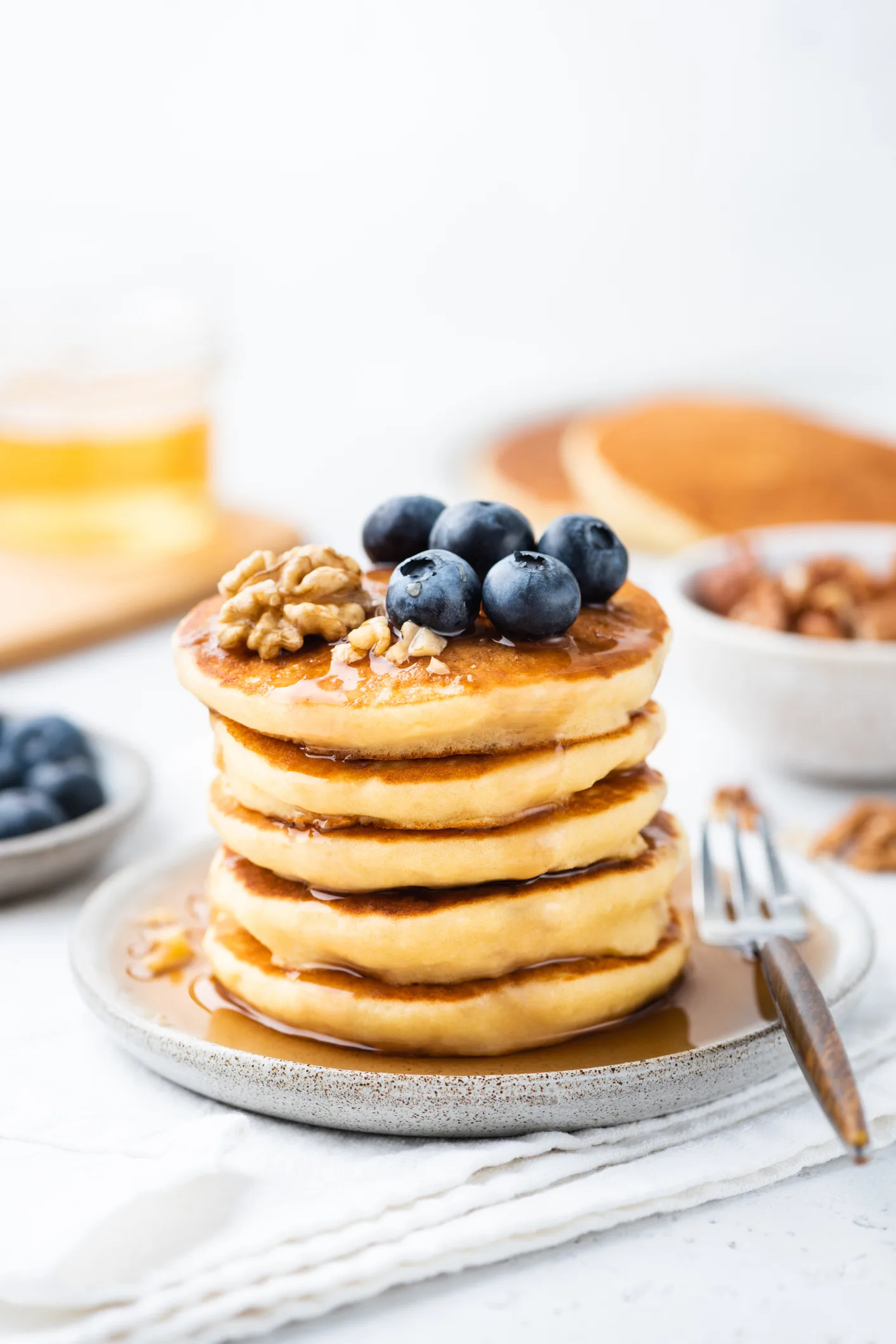 Easy fruit pancakes