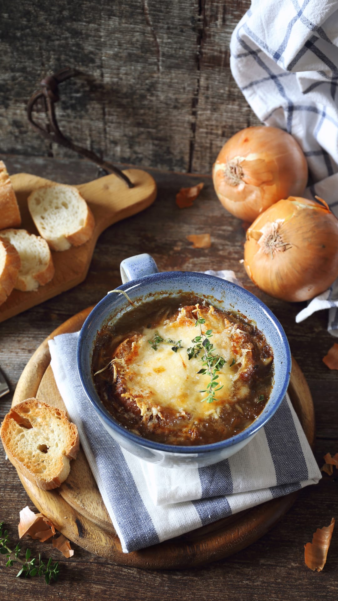 Französische Zwiebelsuppe: Rezept mit gewissem Extra