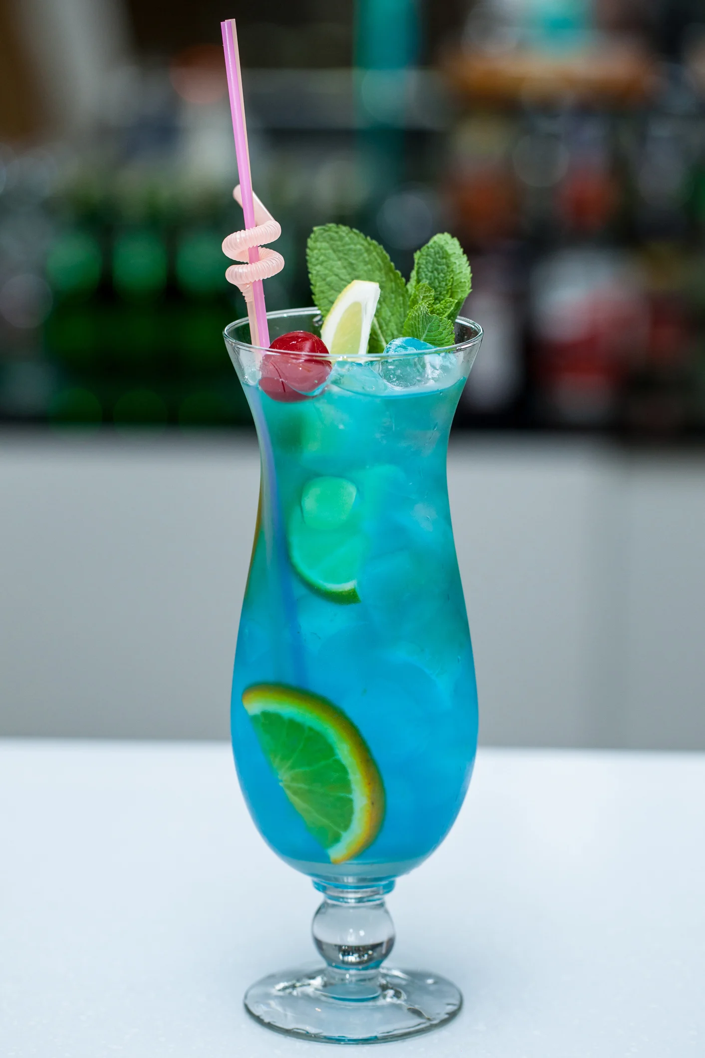 Blue cocktails are having a moment