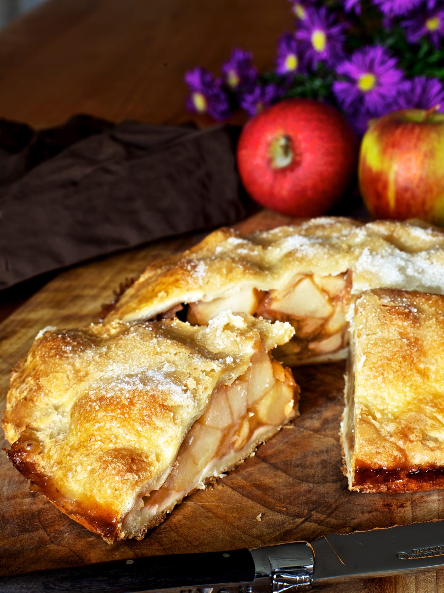 Η ωραιότερη συνταγή για σκεπαστή μηλόπιτα