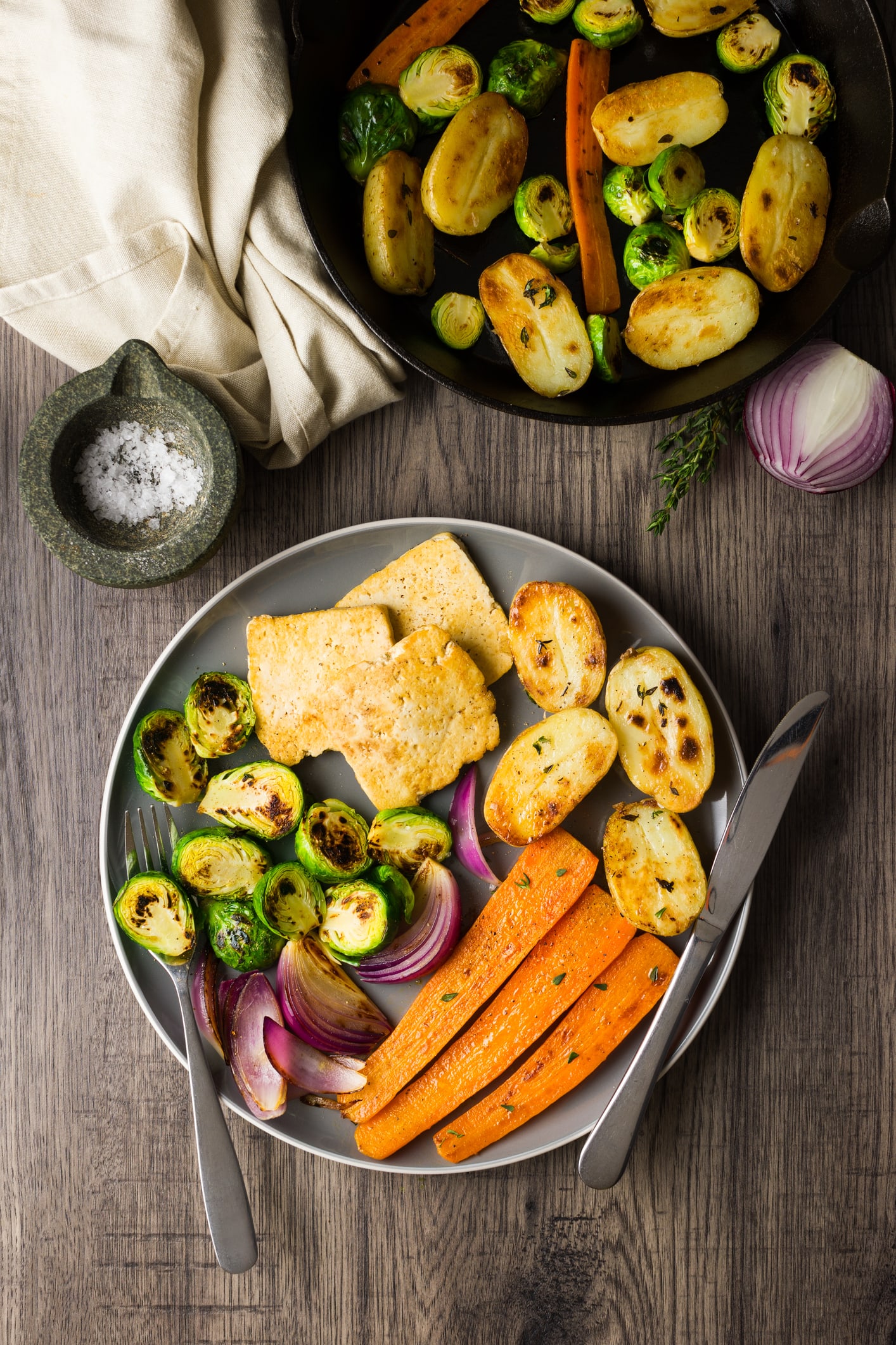 Roasted vegetable couscous