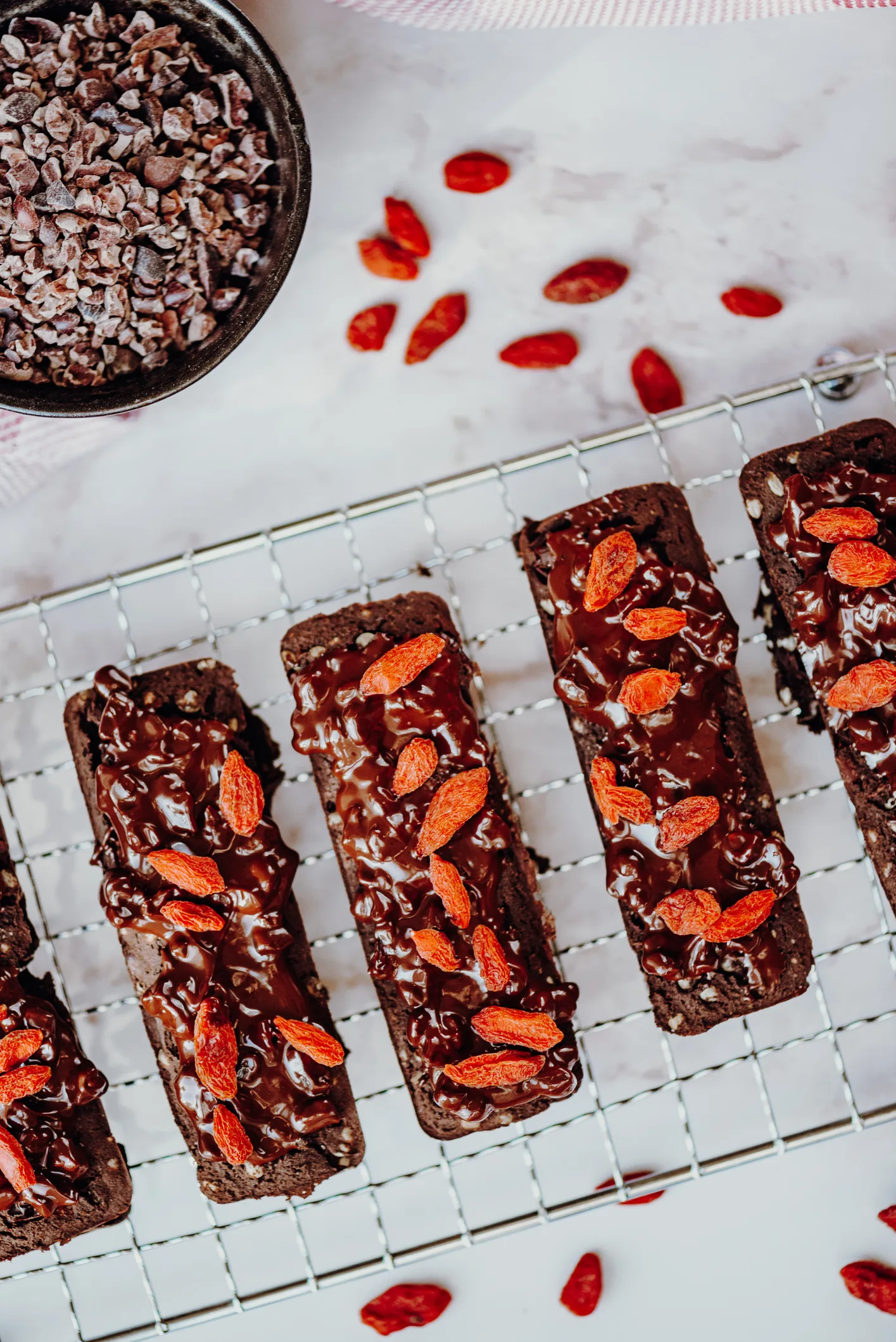 Brownie saudável de batata-doce e cacau