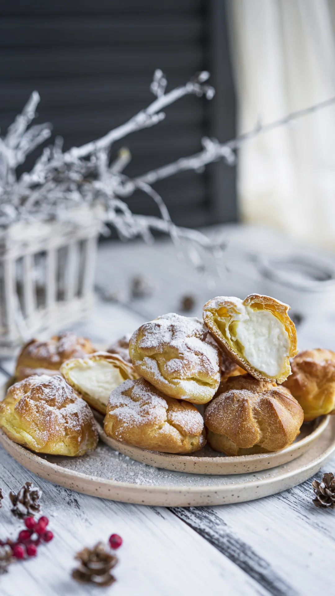 Air fryer lemon puff bars