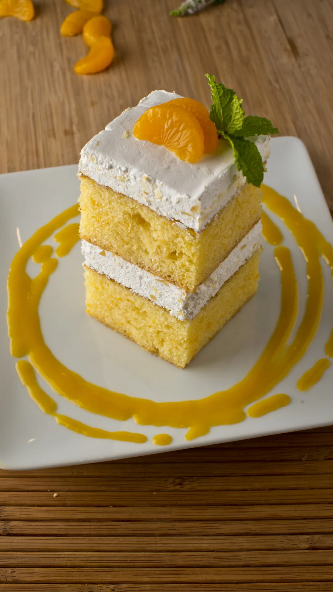 Perfect lemon sponge cake