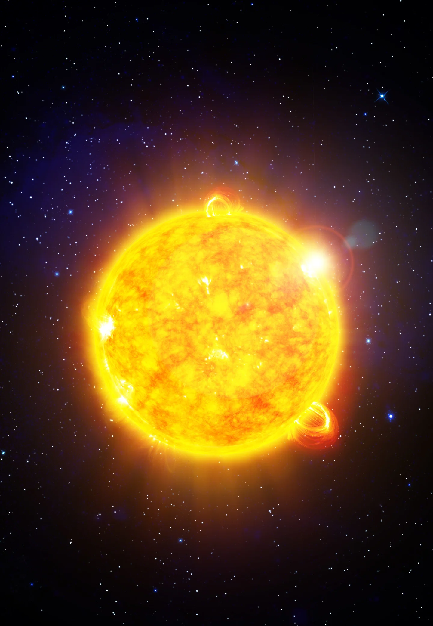 ¿Cómo se vería el Sol desde los distintos planetas del sistema solar? Así lo plasma un artista