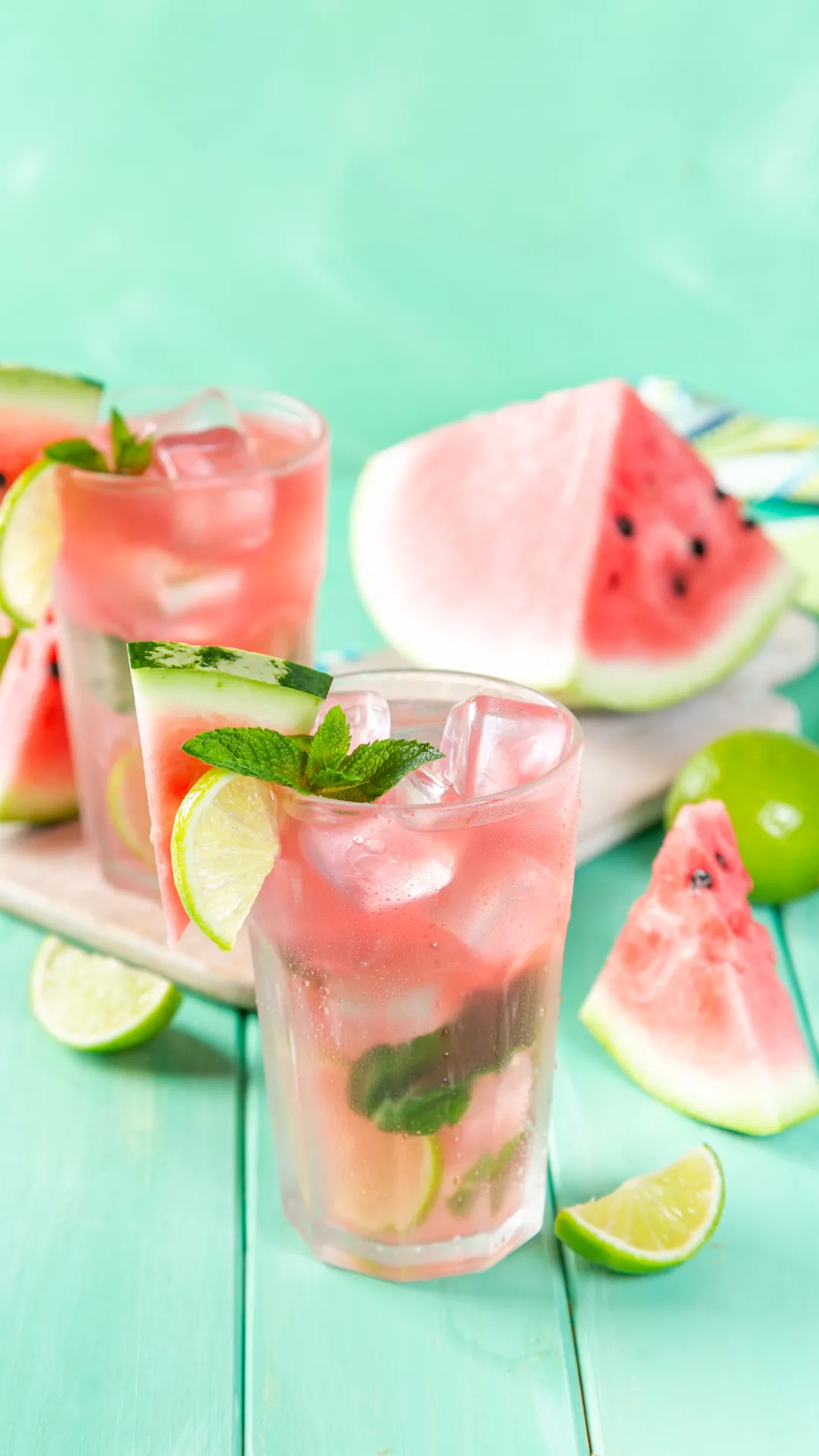 Agua infusionada de sandía y pepino, dale un toque refrescante a tu día