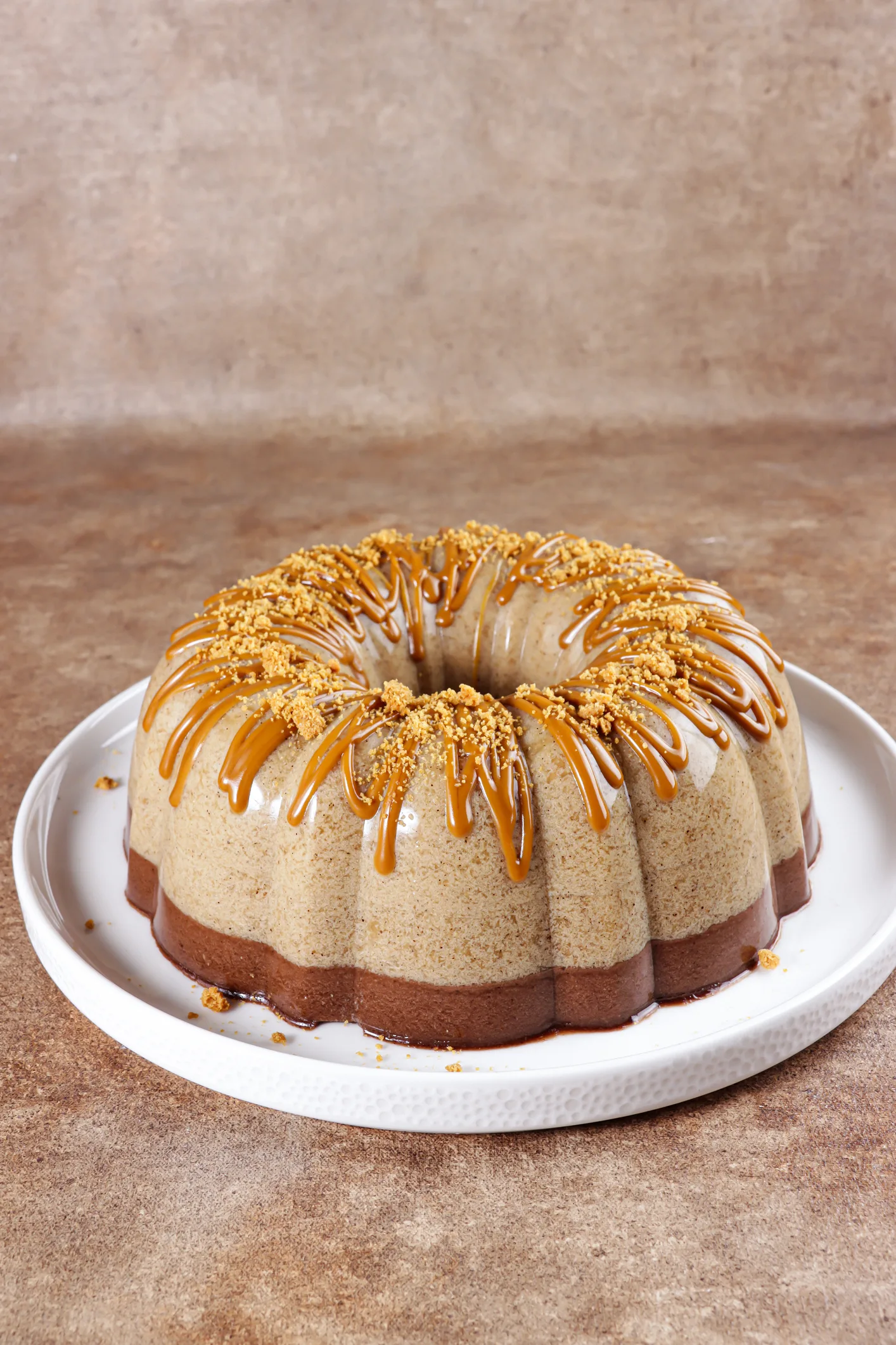 Homemade Biscoff ice-cream