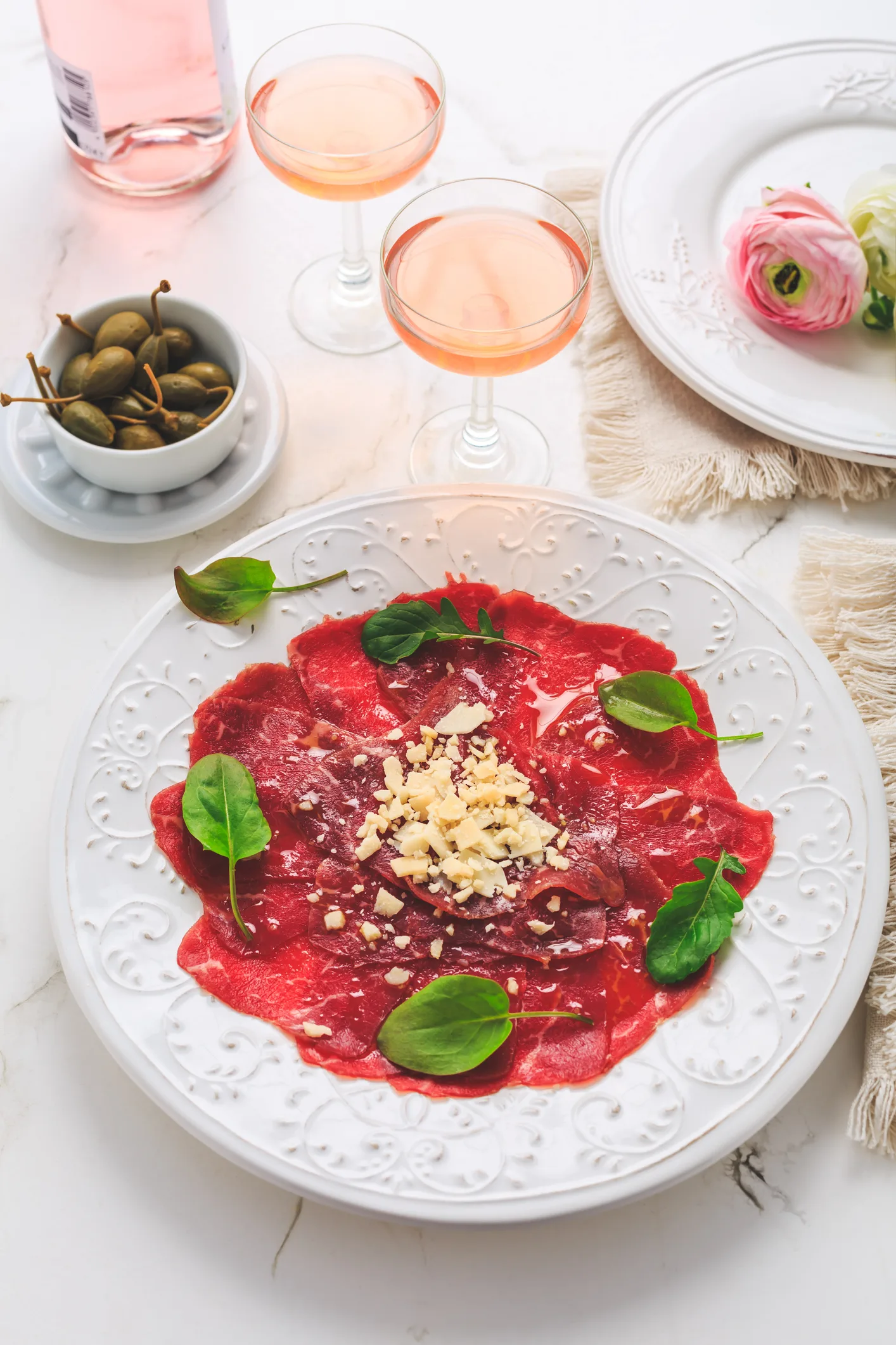Beef Carpaccio: a mouthwatering, no-bake recipe for an easy Italian appetizer