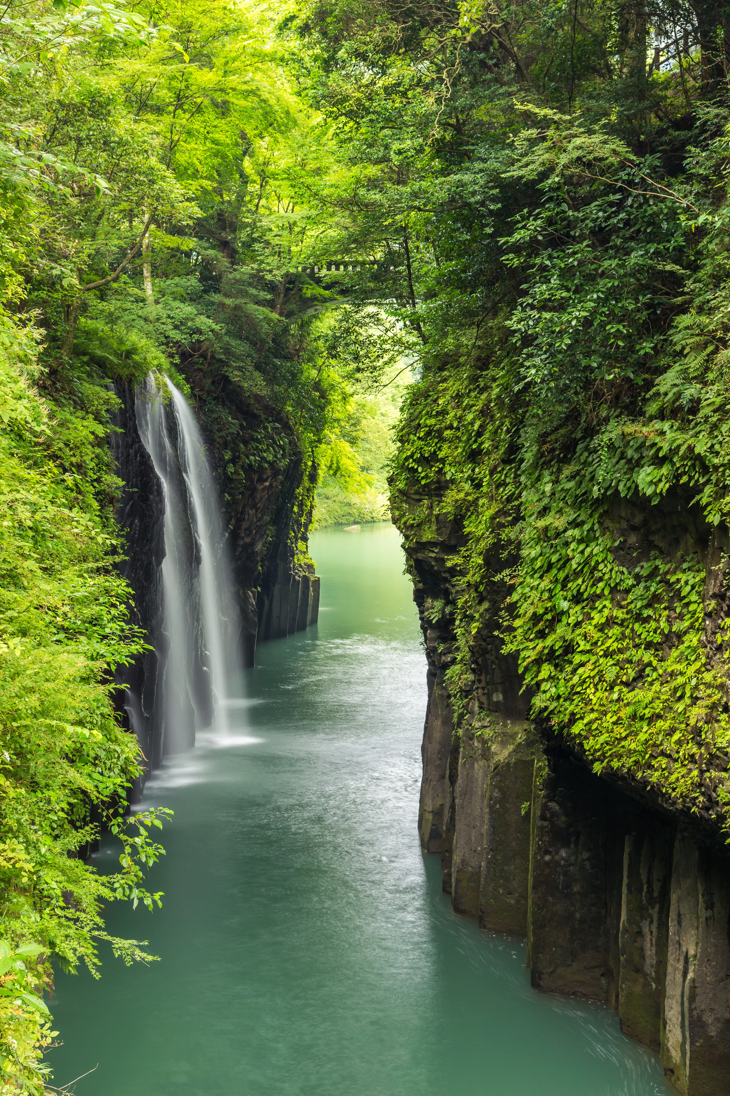 El desfiladero de la gran cascada