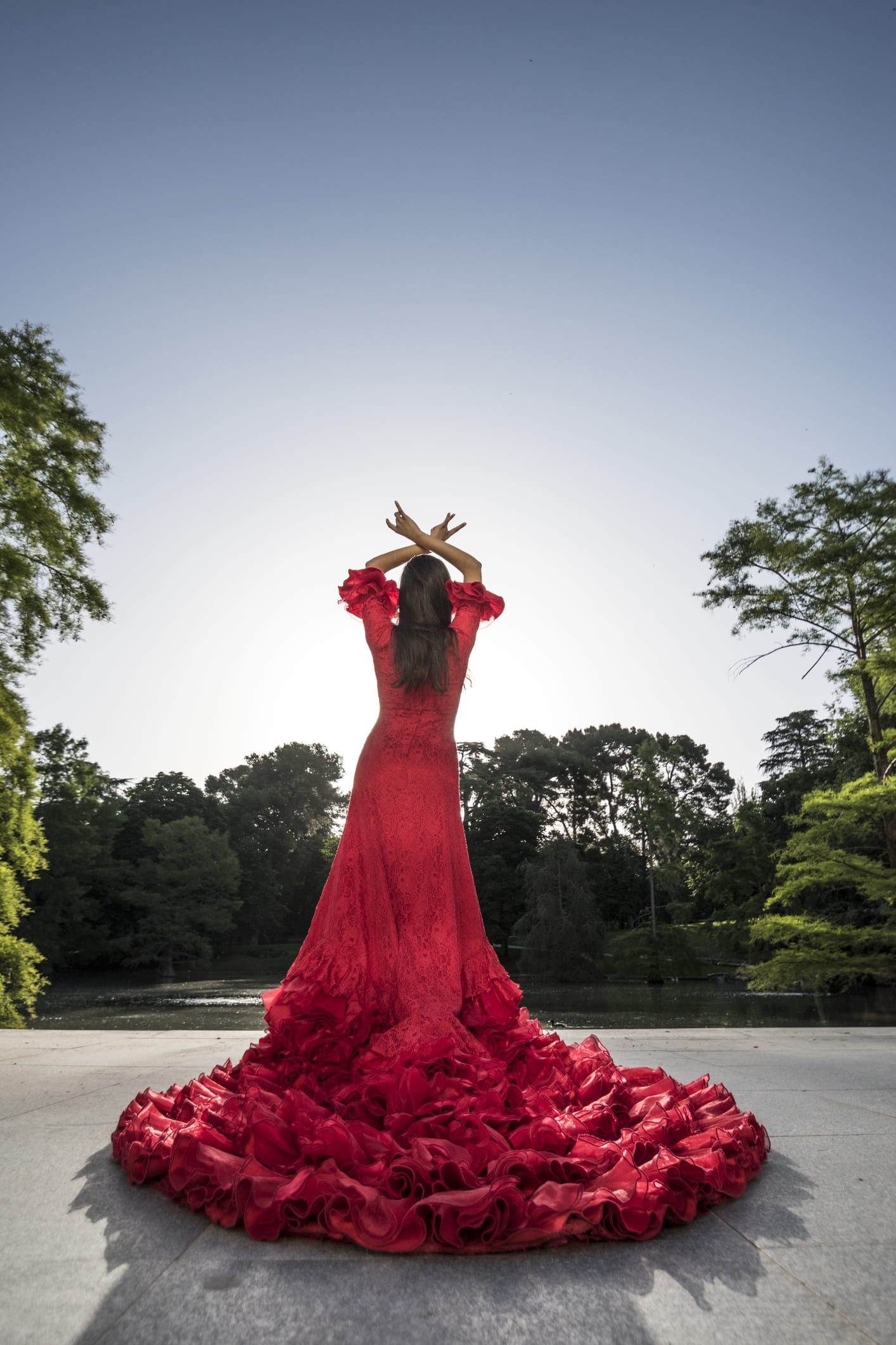 La moda flamenca, en auge tras dos años sin fiestas en Málaga