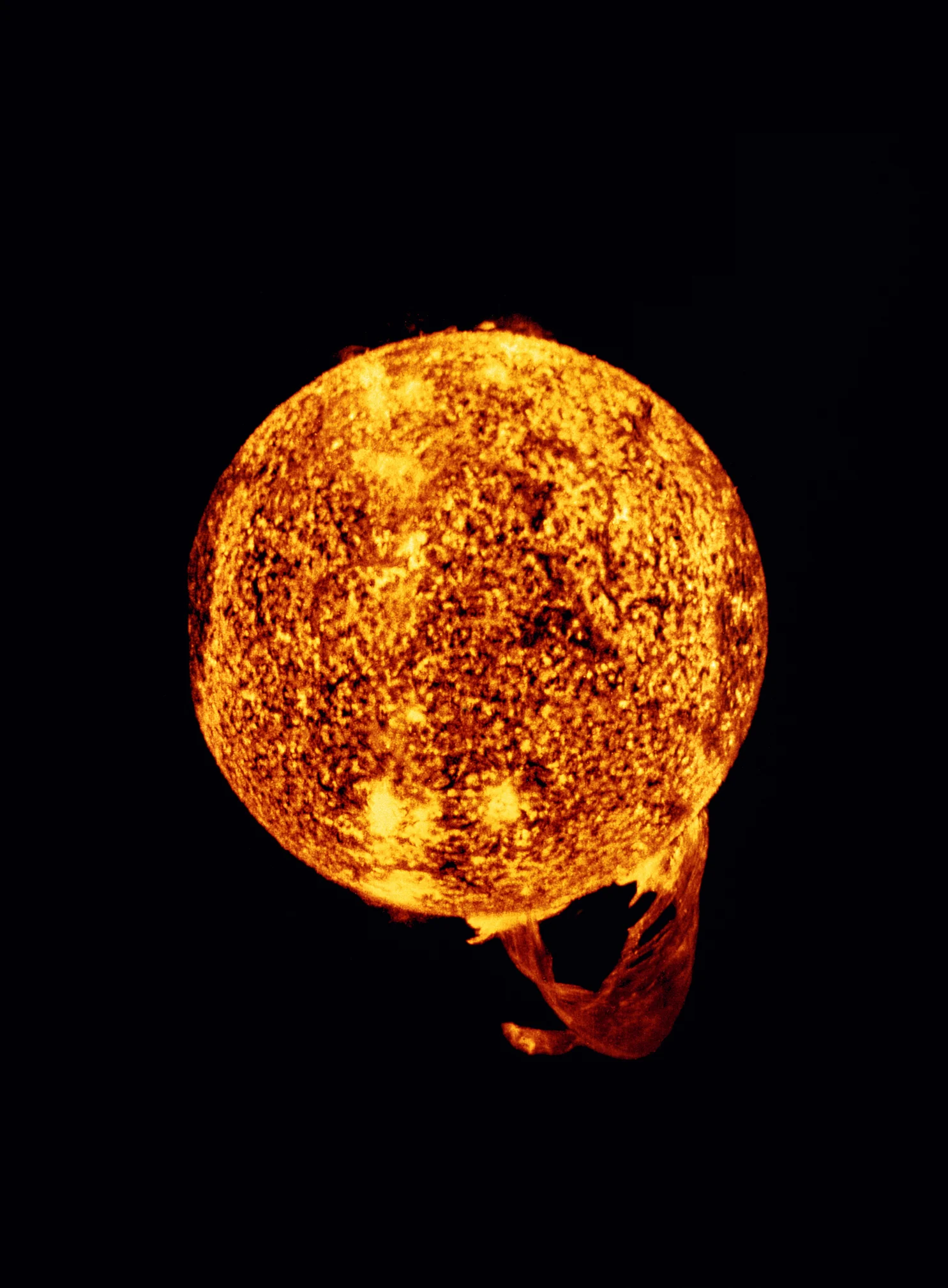 Huge solar flare captured in stunning NASA image as it fires off from the sun