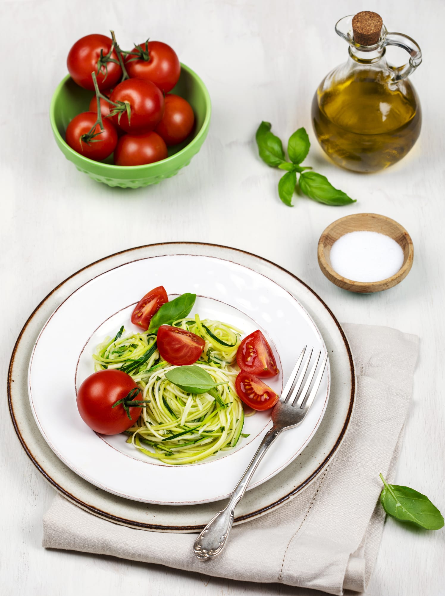 Plates to pick you up: Crab and courgette spaghetti 