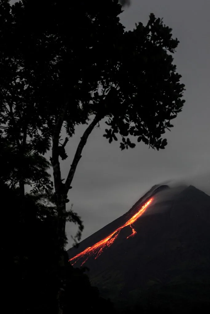 El mapa de los volcanes más activos del mundo
