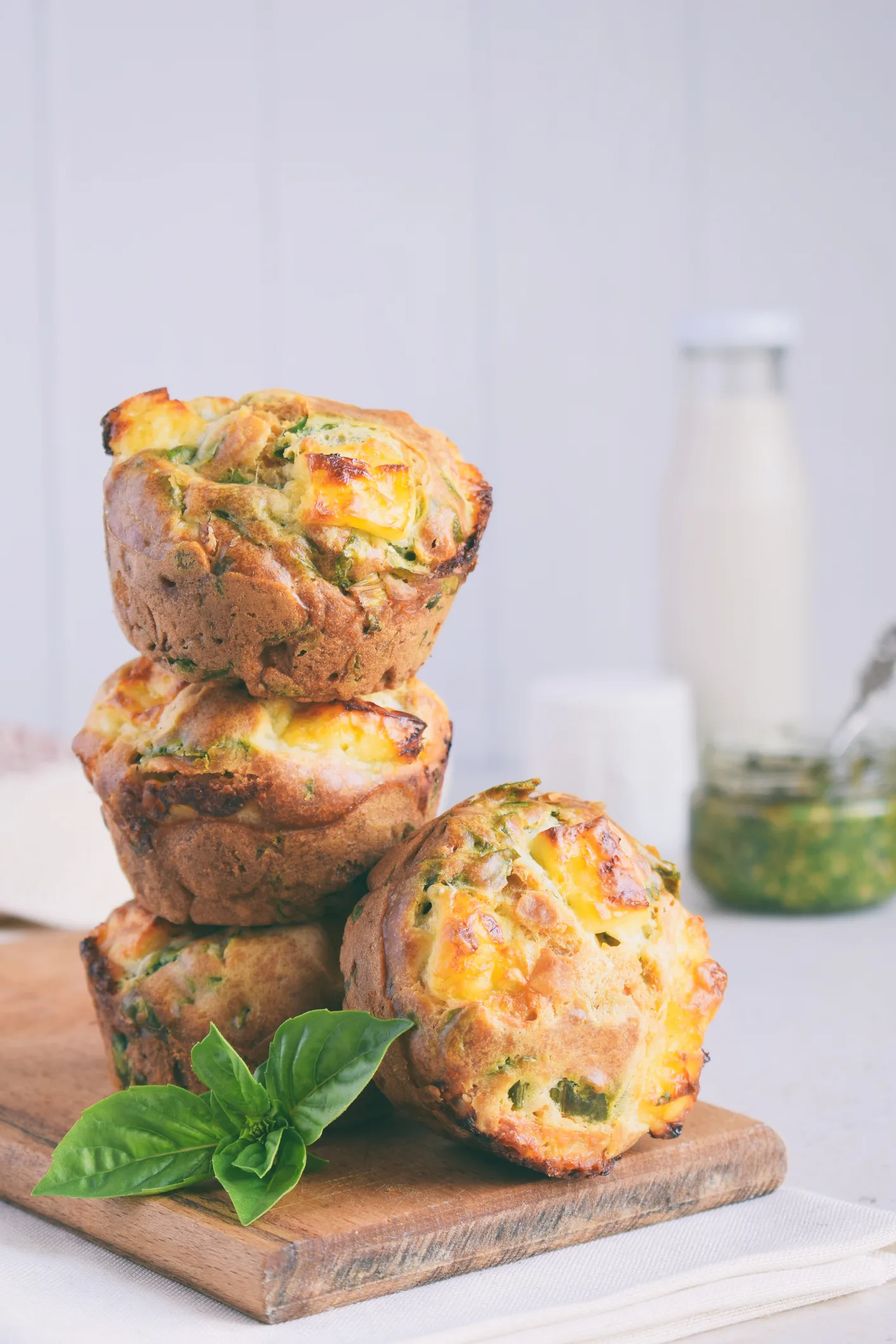 Mum shows off recipe for healthy muffins and loaded with vegetables