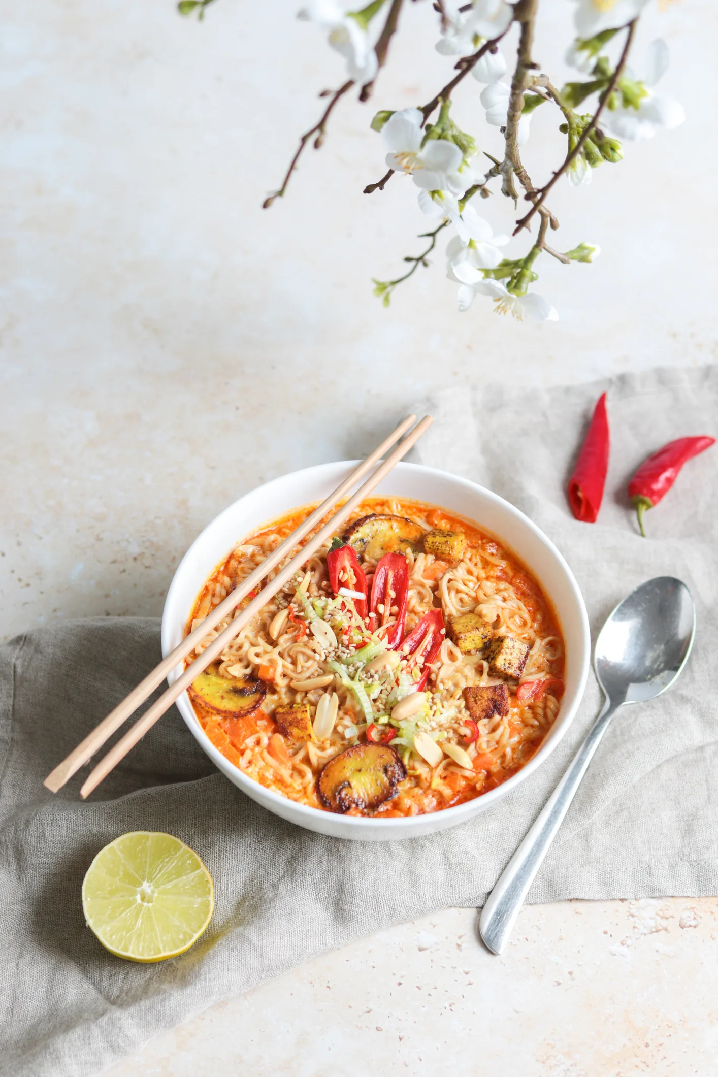 Home cook shares recipe for 10 minute creamy peanut noodles