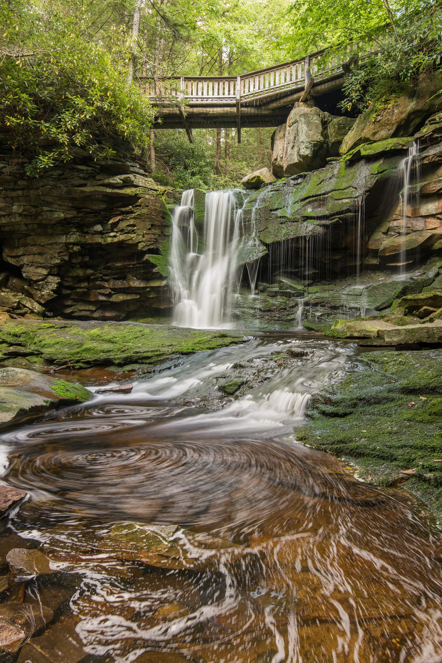 See breathtaking waterfalls along the nation's first waterfall trail