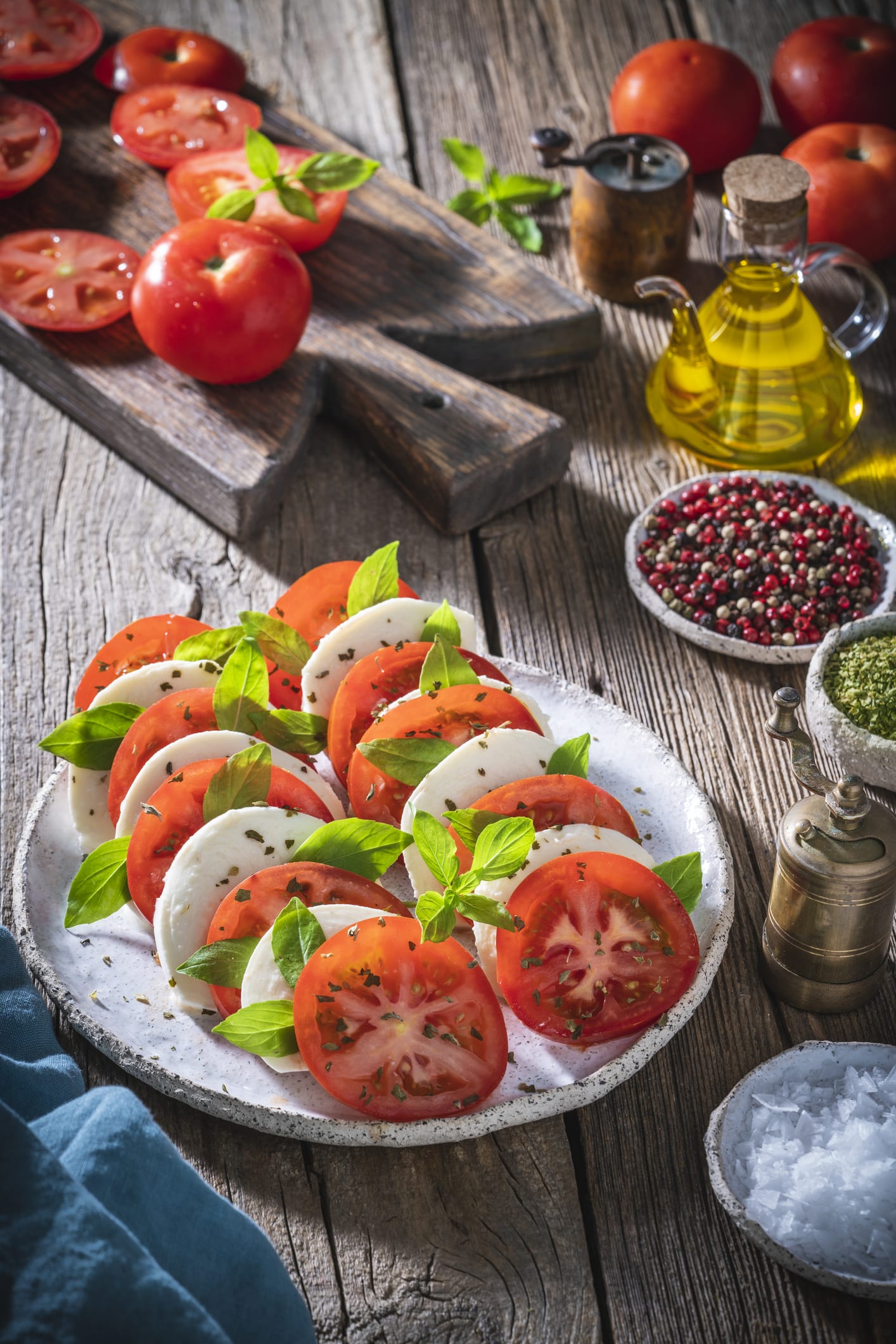 Caprese Salad: the effortless recipe for the classic Italian vegetarian salad