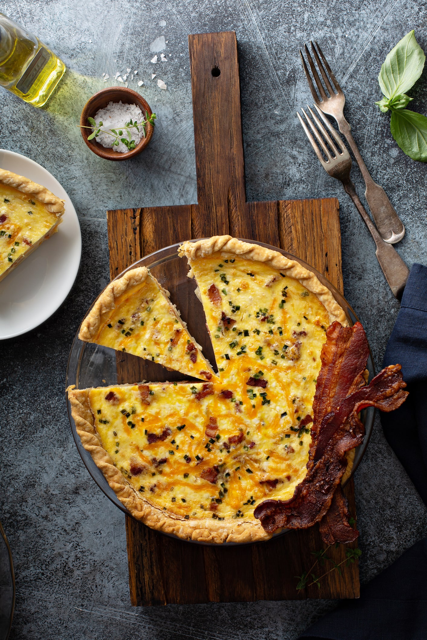 Bacon and potato pie | Home