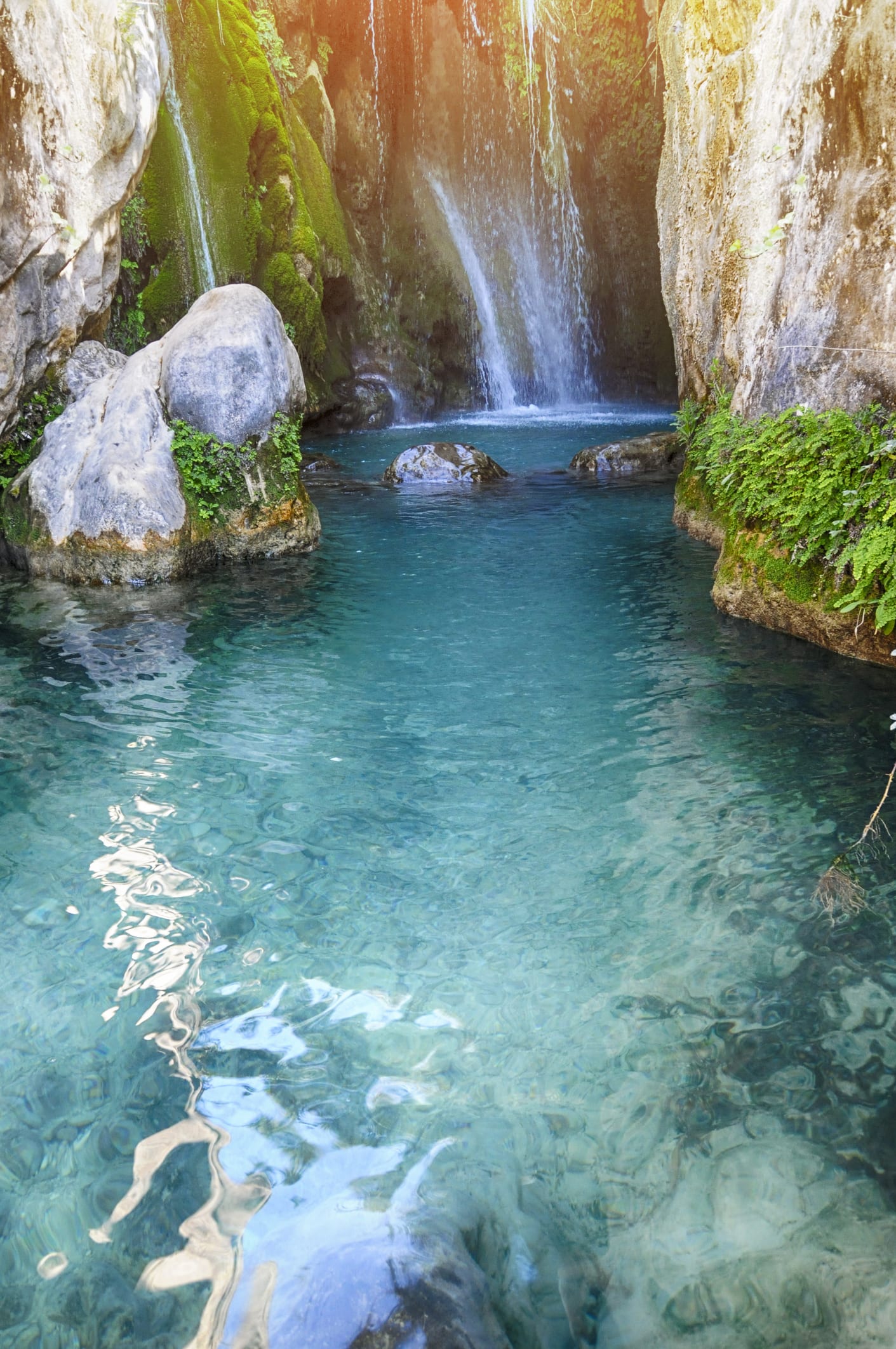 Aquí no hay playa, pero sí las piscinas naturales más instagrameables de España