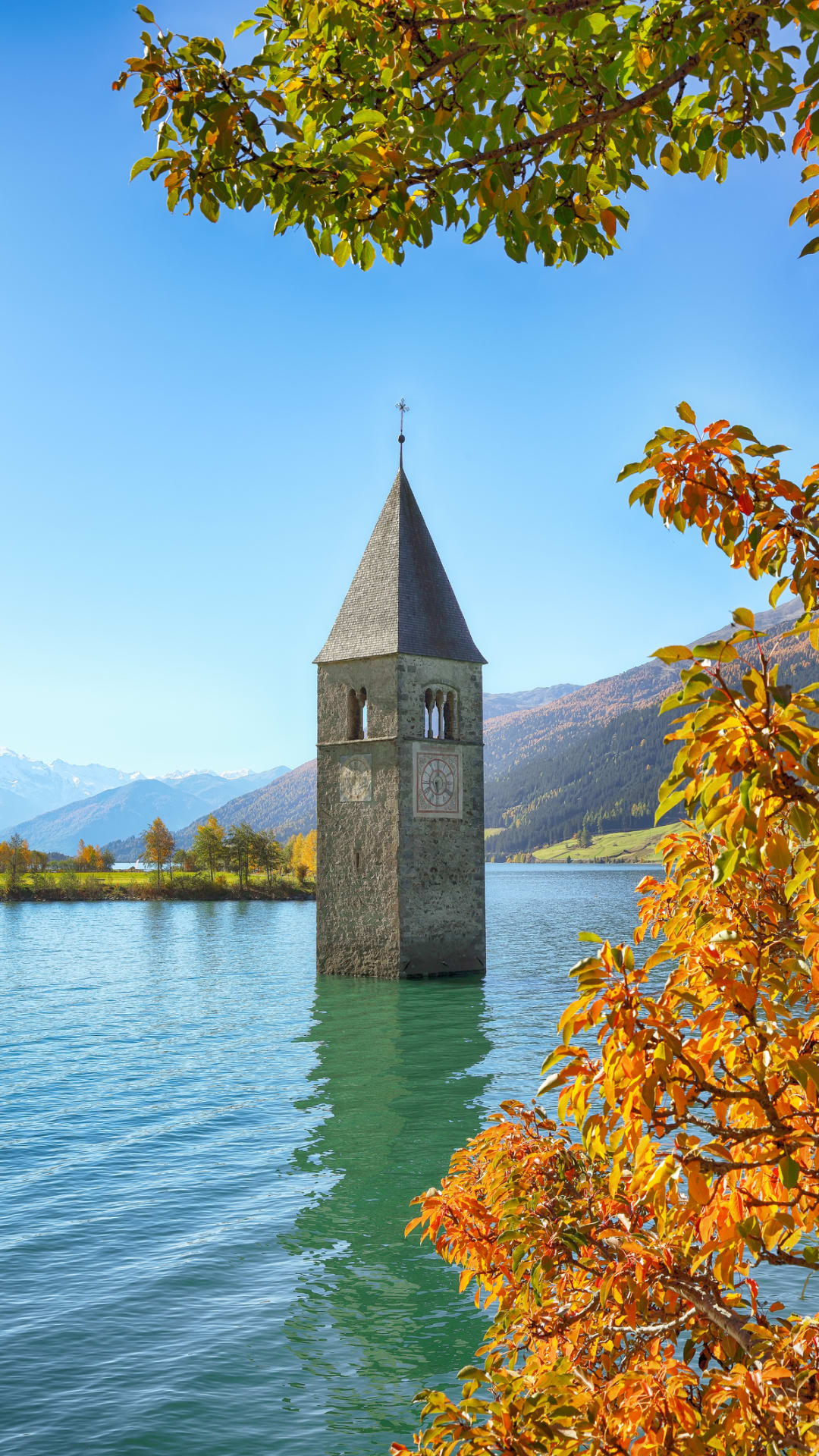 Lost village emerges from Italian lake 71 years after it was submerged to create a hydro-electric plant