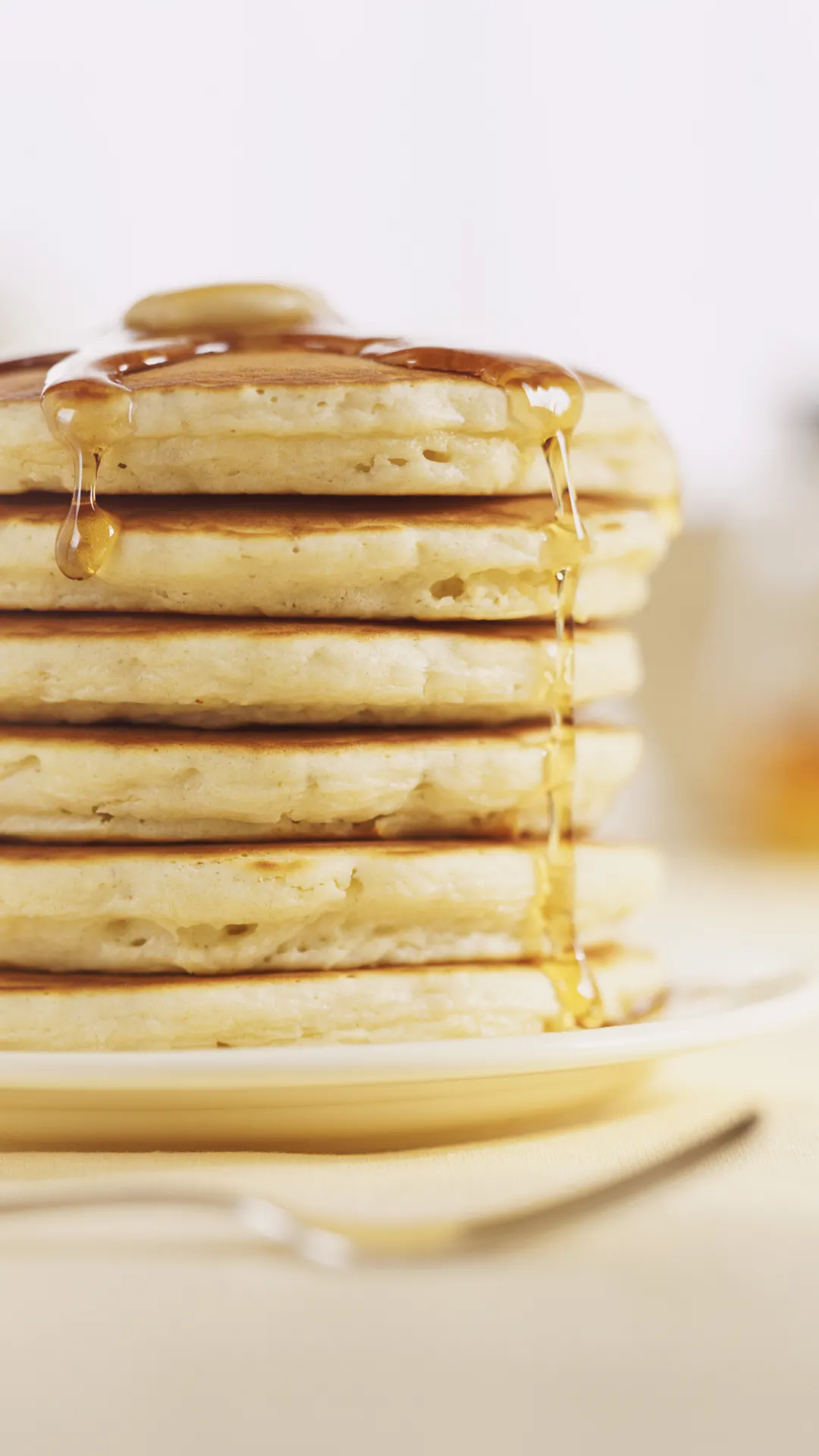 Para un desayuno súper rico, unas tortitas de avena y canela