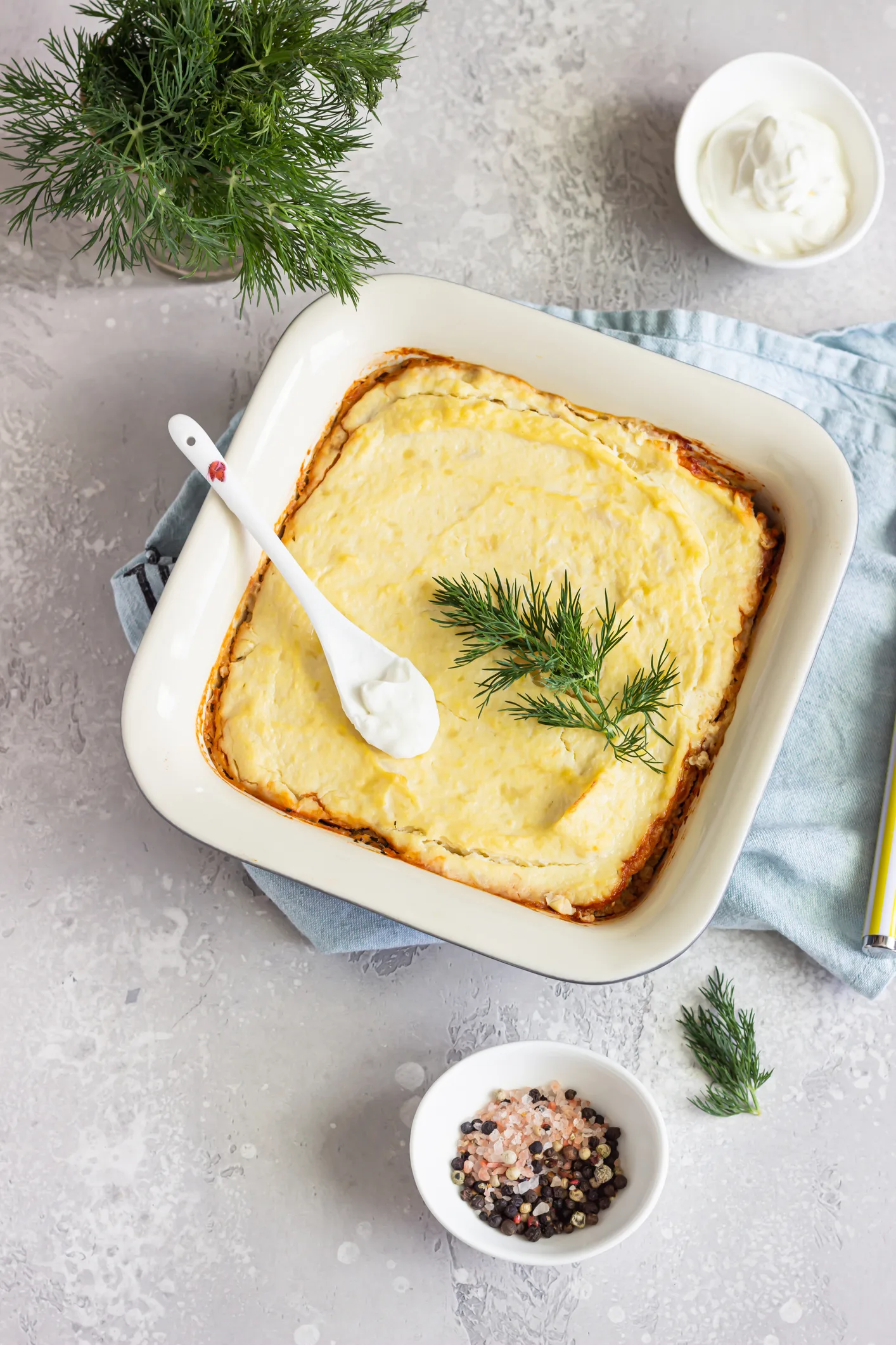 French onion cottage pie