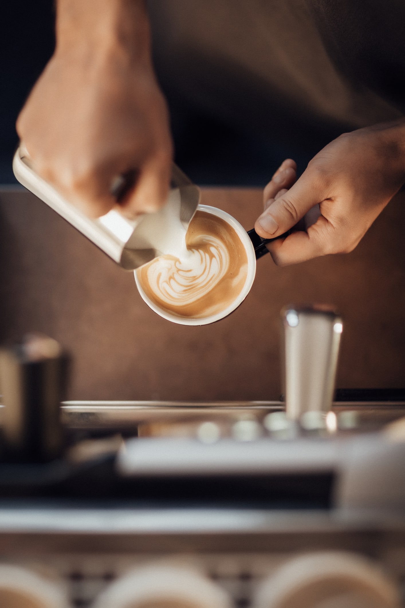 This mobile coffee shop serves brewed drinks all over Laguna