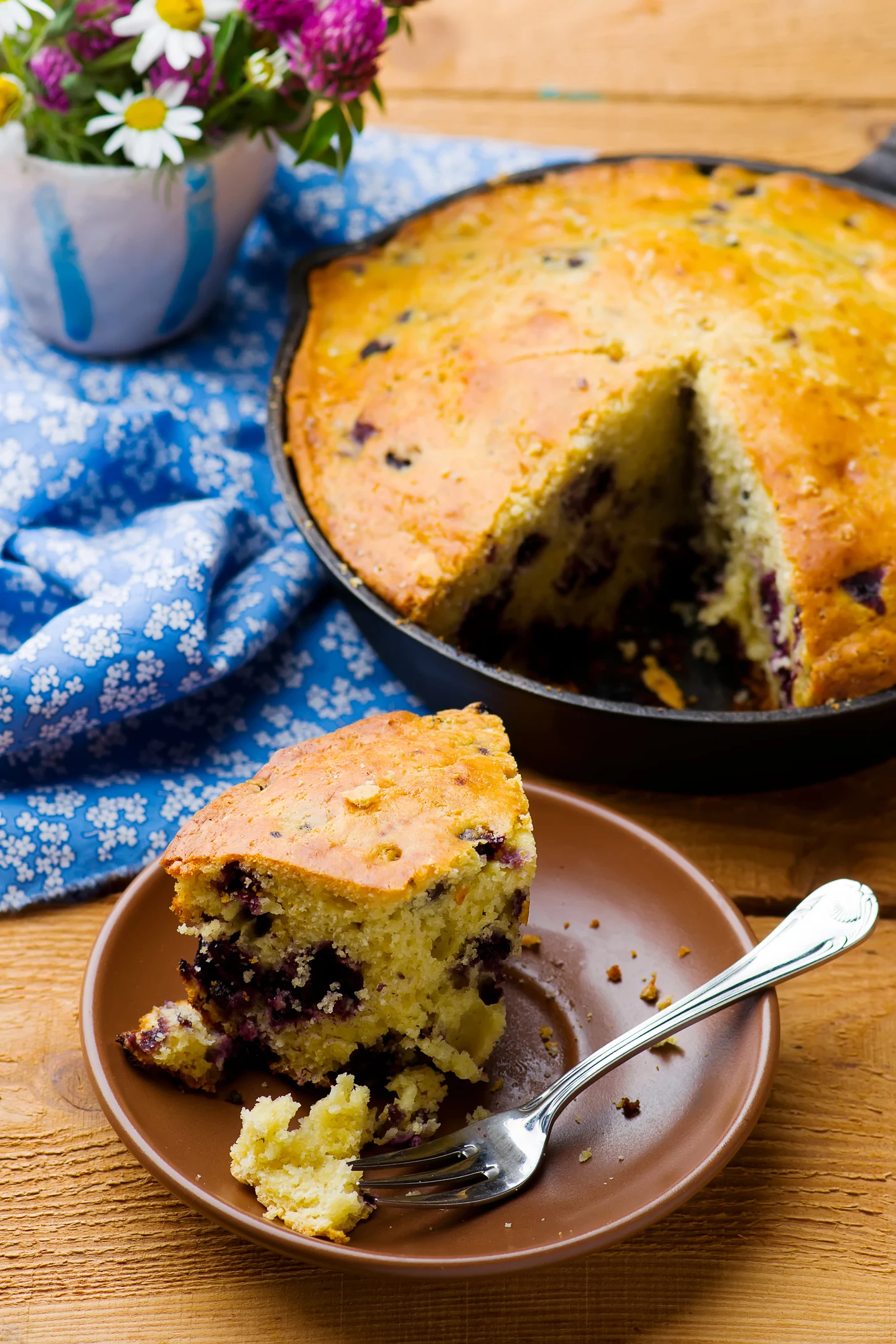 Blueberry Buckle: a beautiful, old-fashioned treat to make this summer