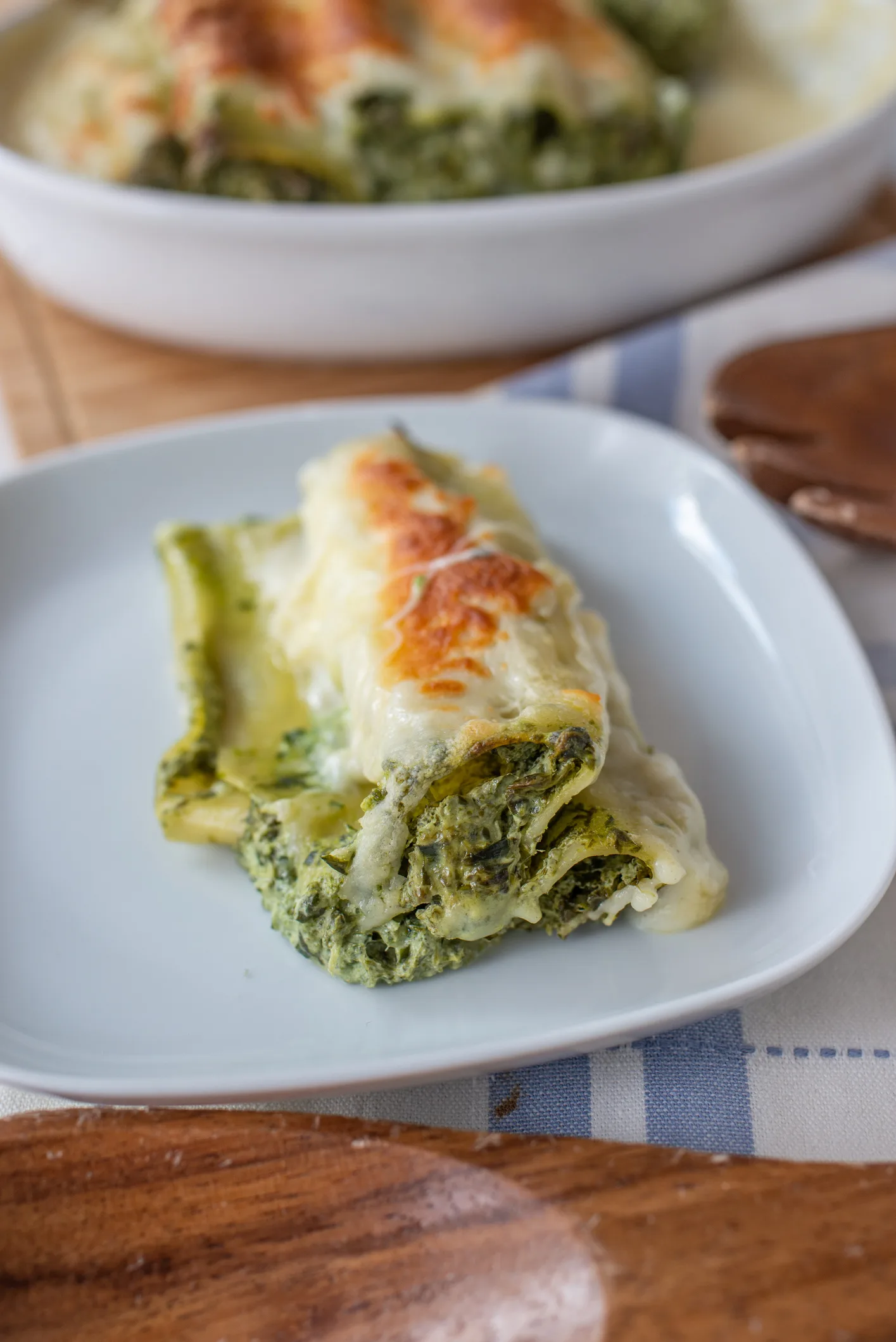 Spinach cannelloni | Home