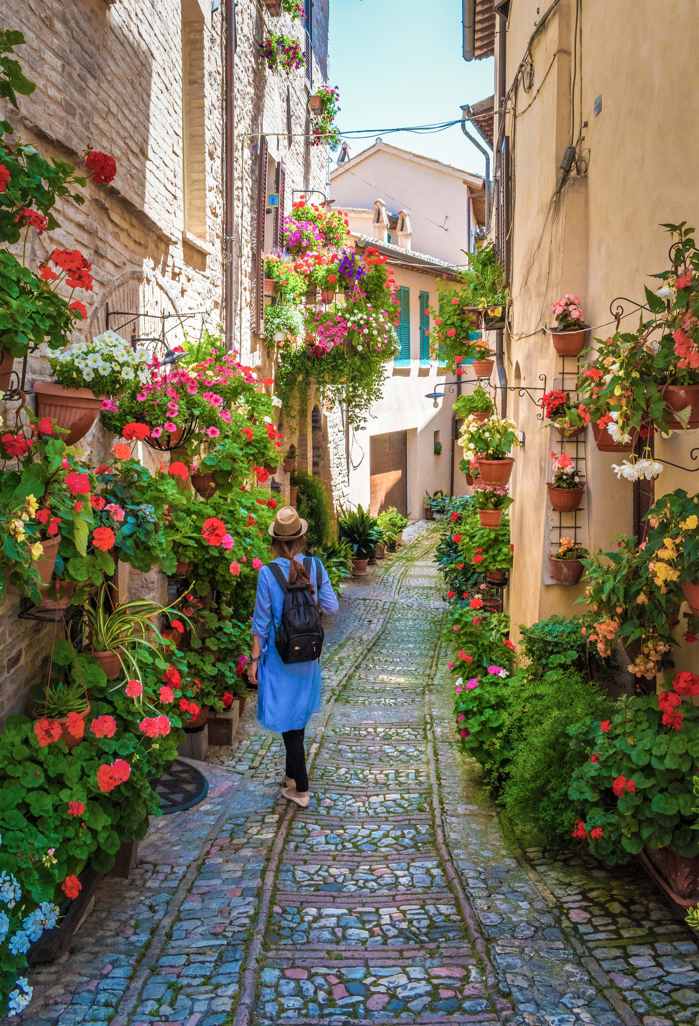 Il borgo dei fiori più bello da vedere in primavera è in Italia