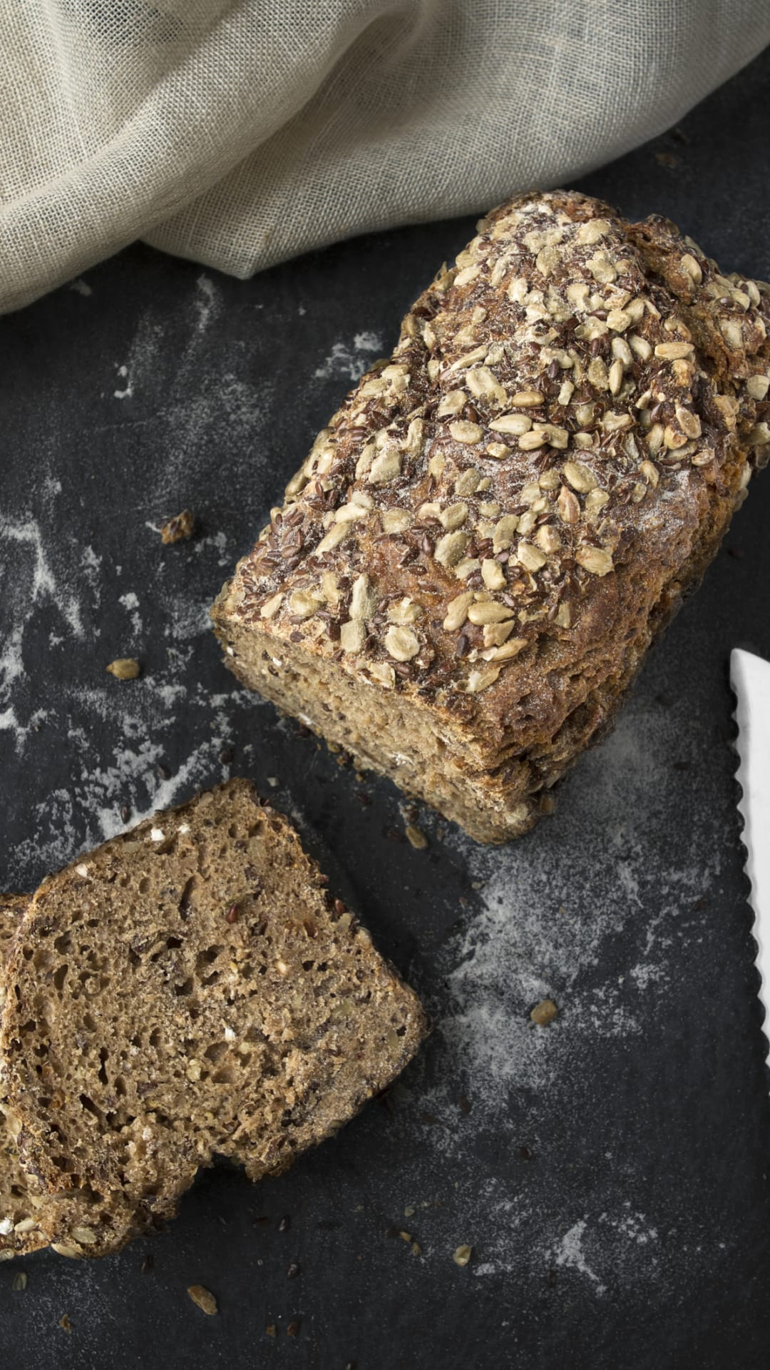 Disfruta de un rico pan integral en muy pocos pasos