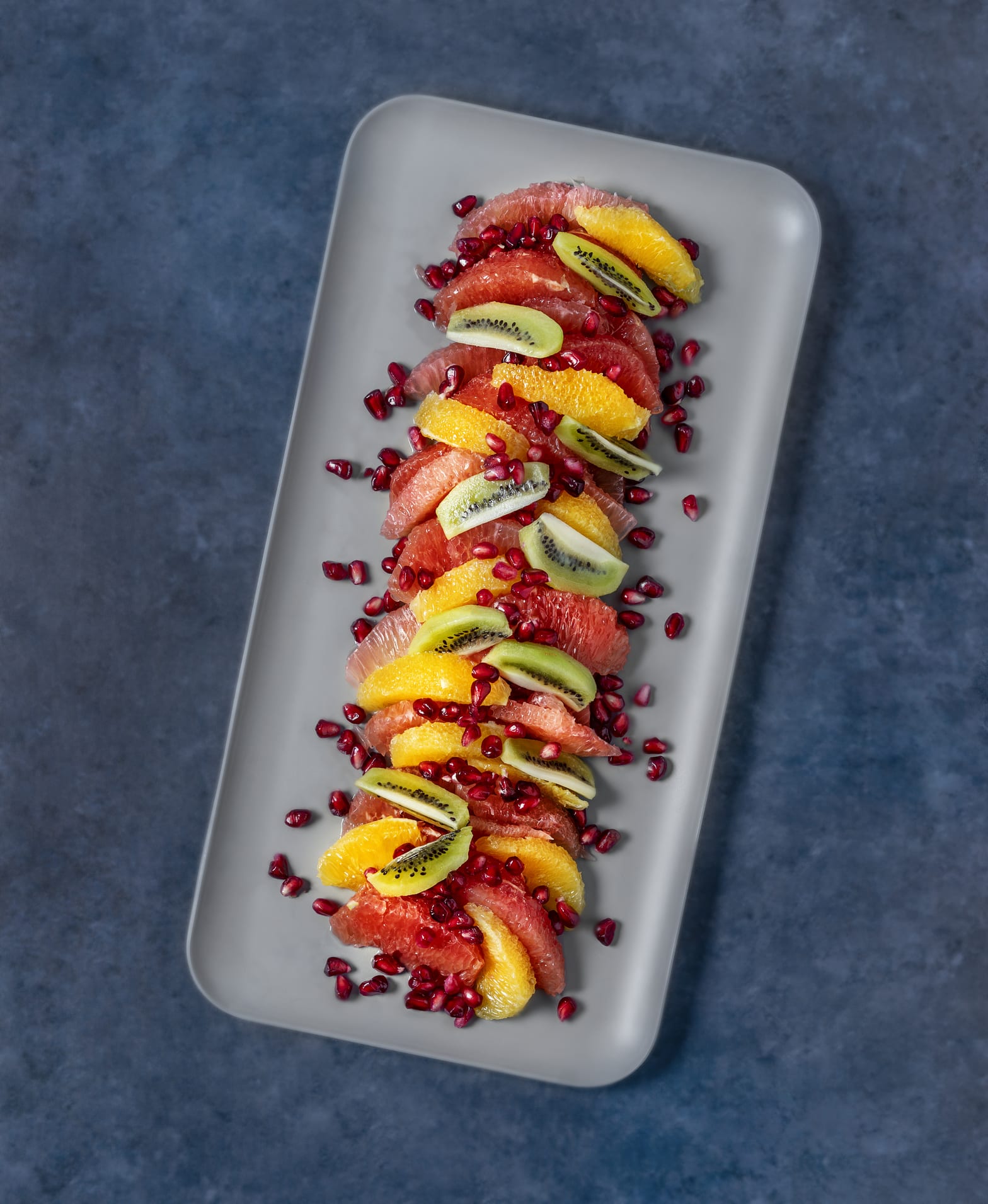 Tropical fruit salad with coconut muesli Home