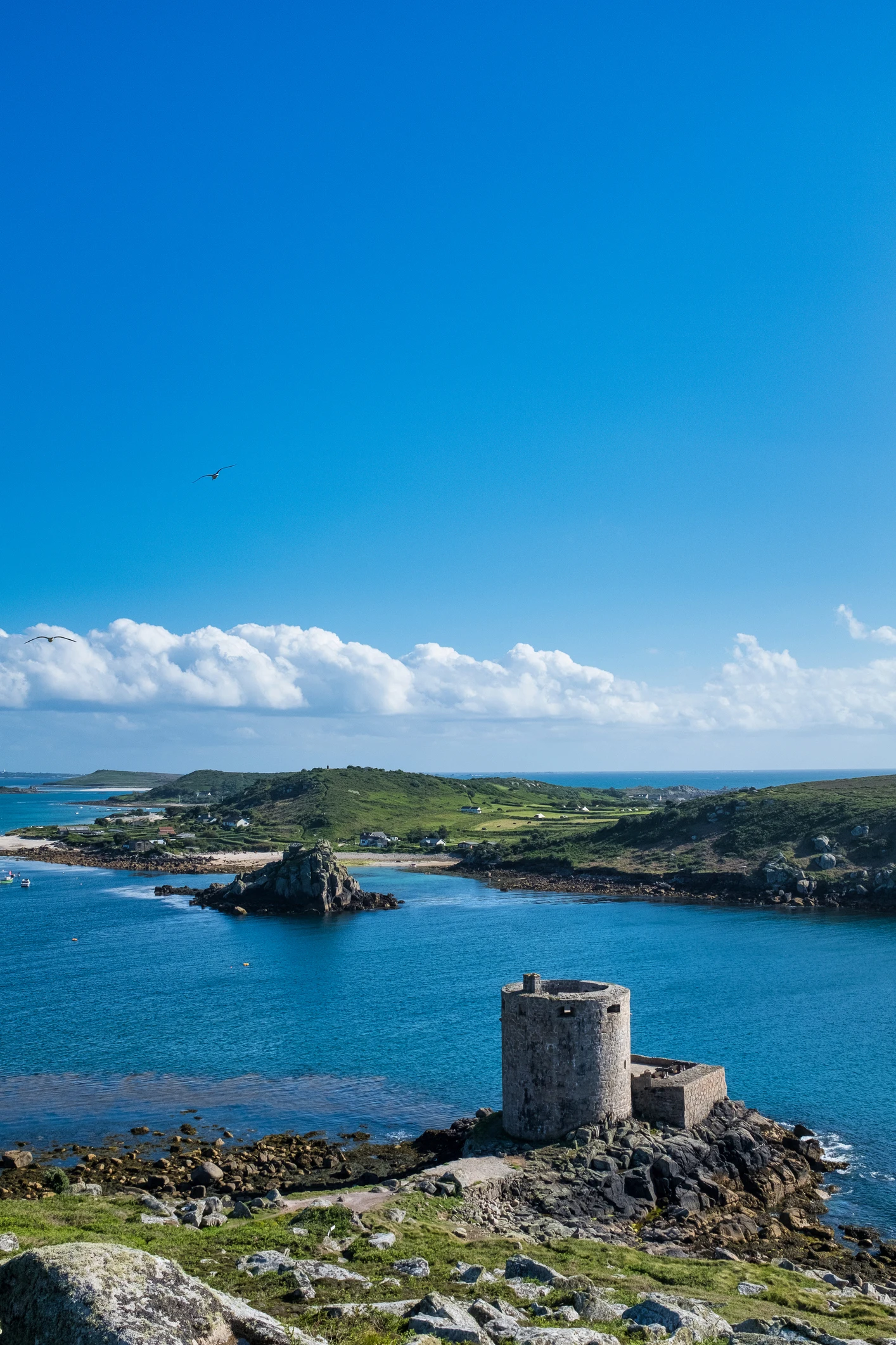 You can get paid to live and work on this stunning remote island off Cornwall