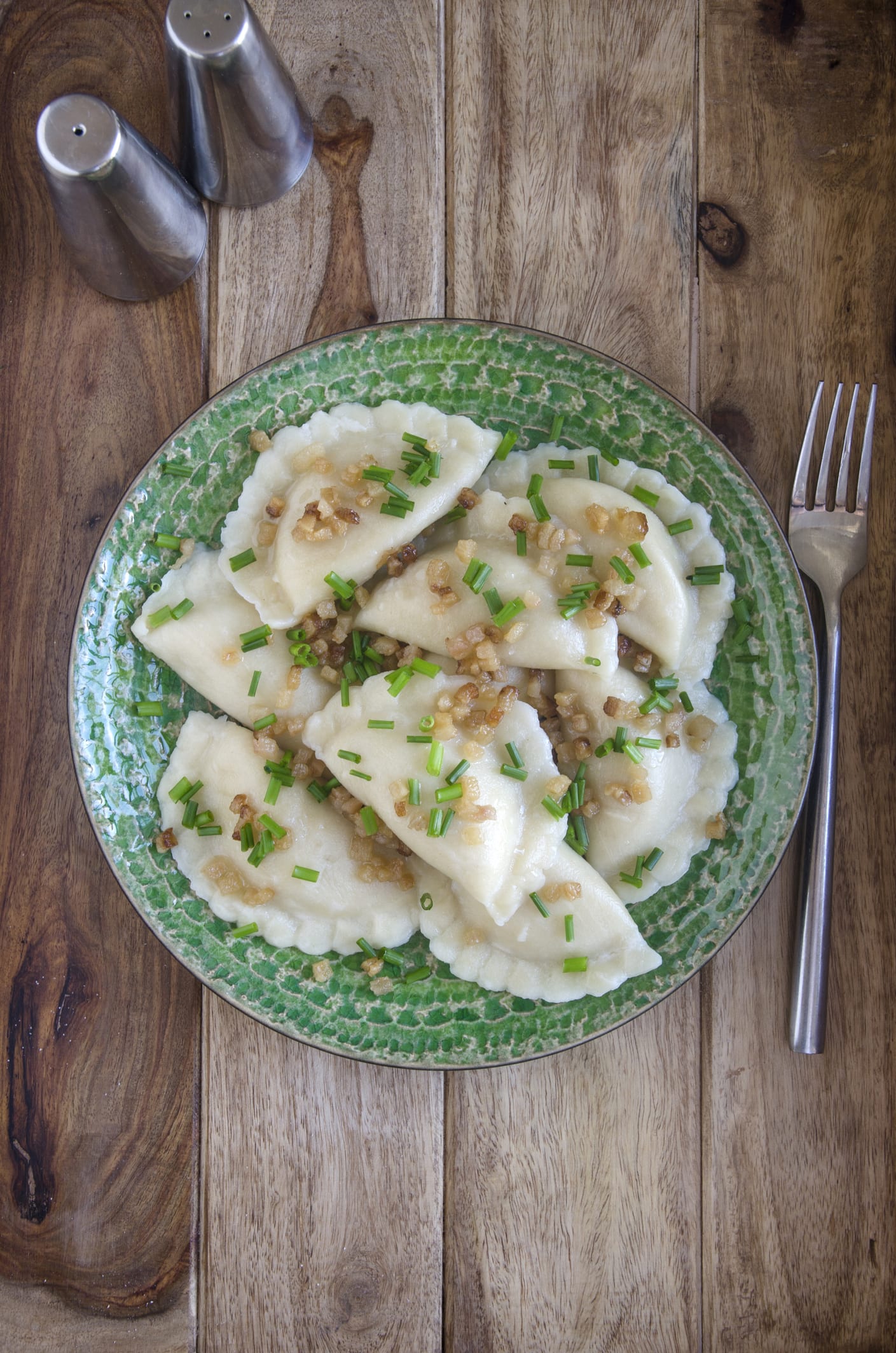 Gordon Ramsay’s pork and chive dumplings with black vinegar dipping sauce
