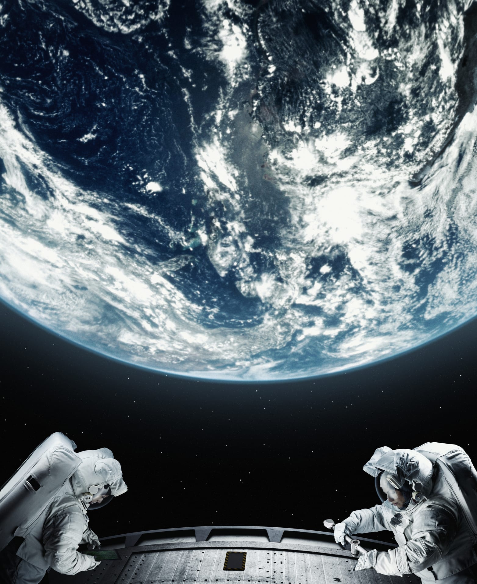 Fact check: Purported selfie taken by NASA's ISS is photoshopped