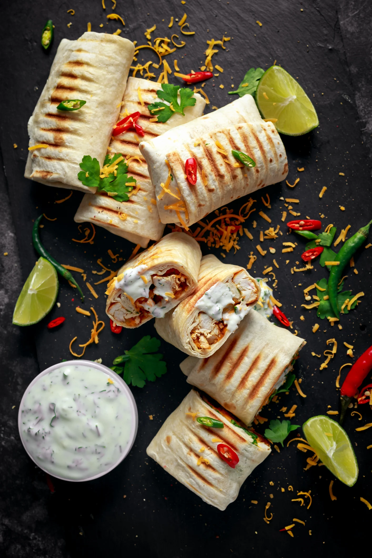 Comida fácil y rápida: prepara burritos sin carne
