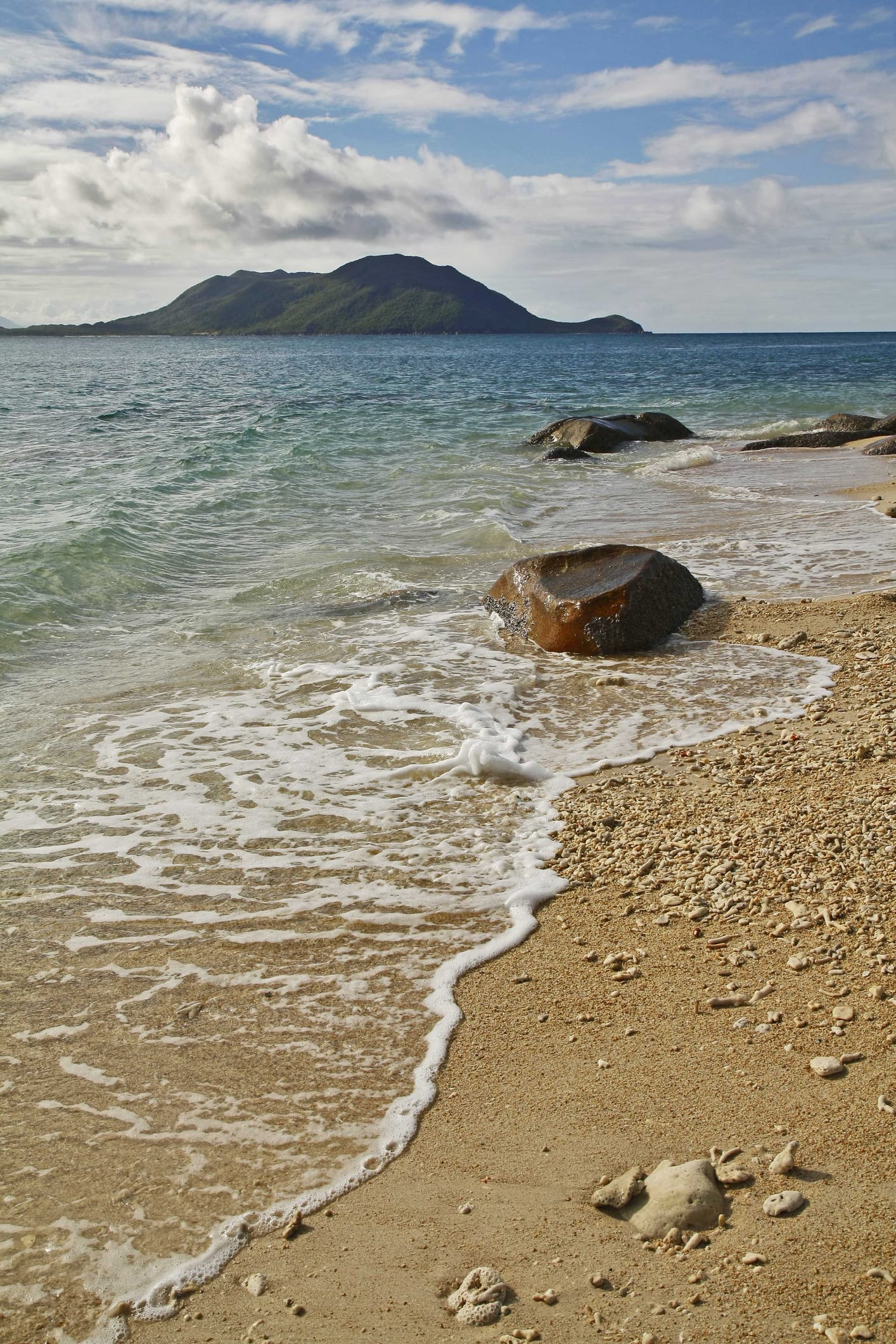 Aussies venture to tropical paradise Nudey Beach on a secluded island