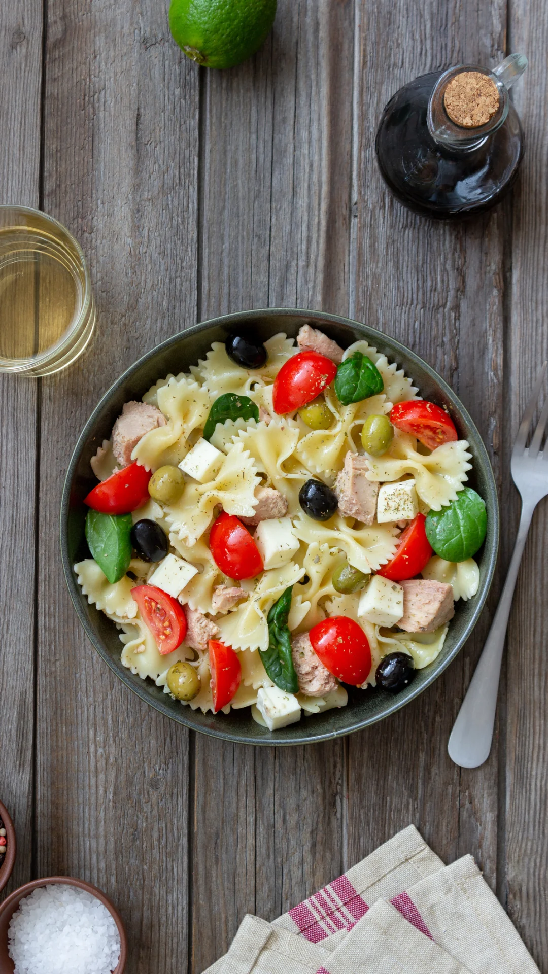 Curry pasta salad | Home