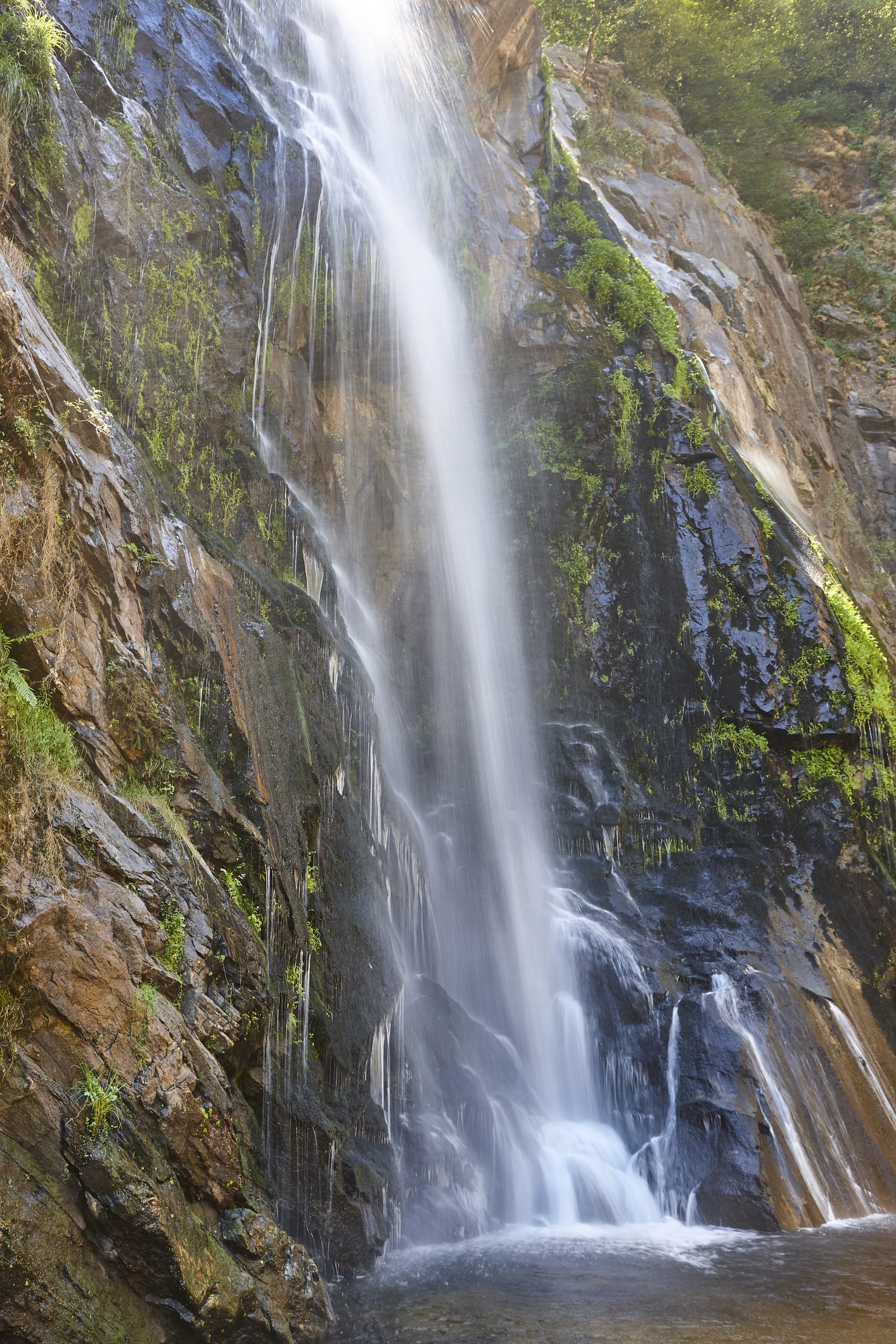 La cascada con uno de los miradores más bonitos de España