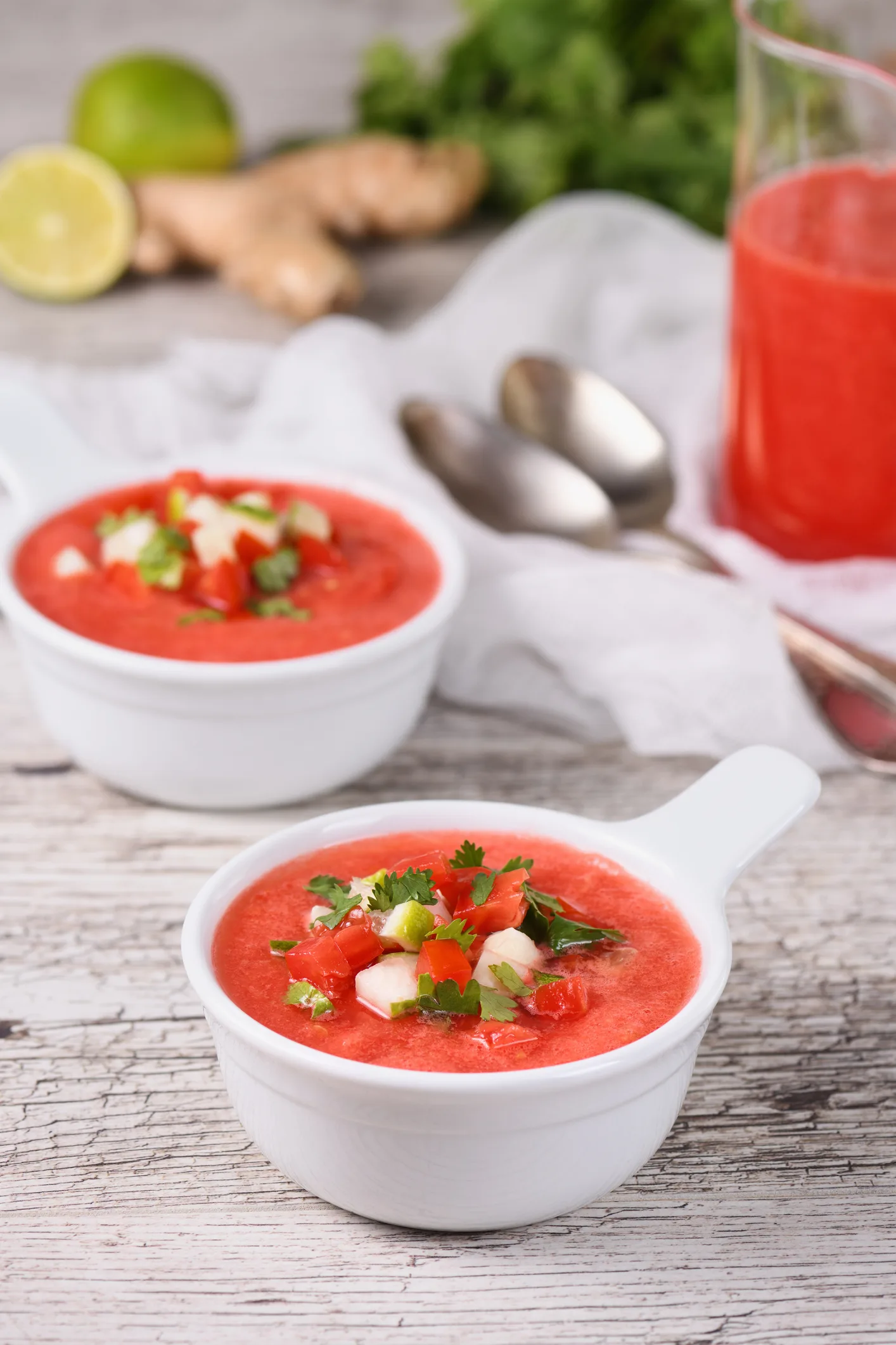 Watermelon Gazpacho: the ultra-refreshing chilled soup perfect for summer