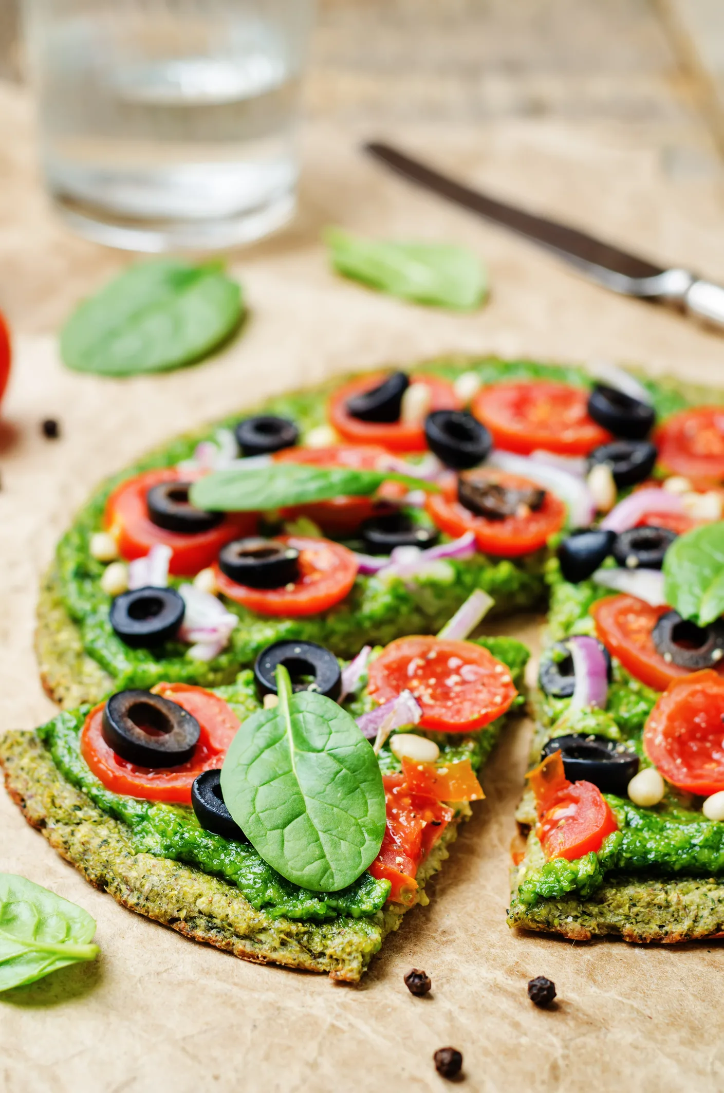 Sin dificultad y sin harina, una súper pizza de brócoli