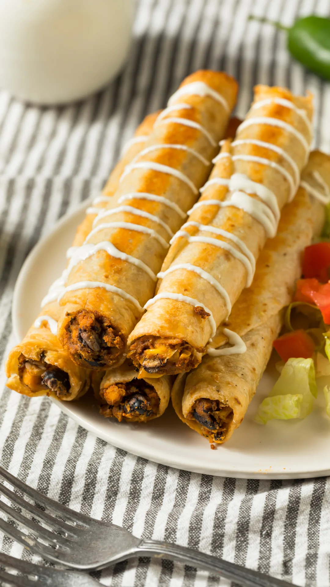 Chef reveals how to make homemade Mexican taquitos