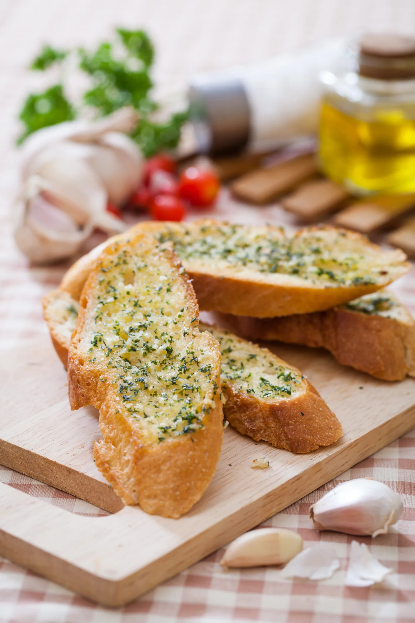 We just made hot cross garlic bread… in our AIR FRYER