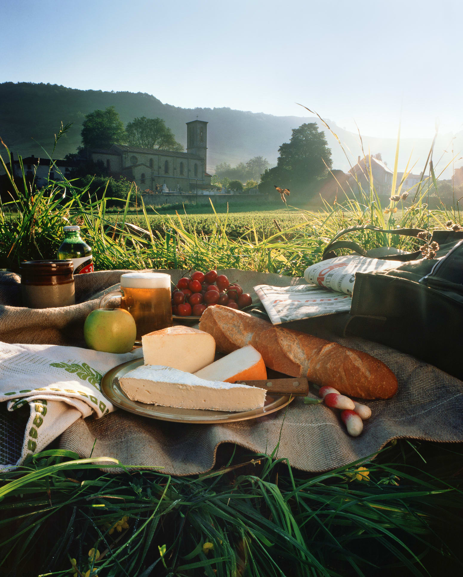 Why is it called a ploughman’s lunch?