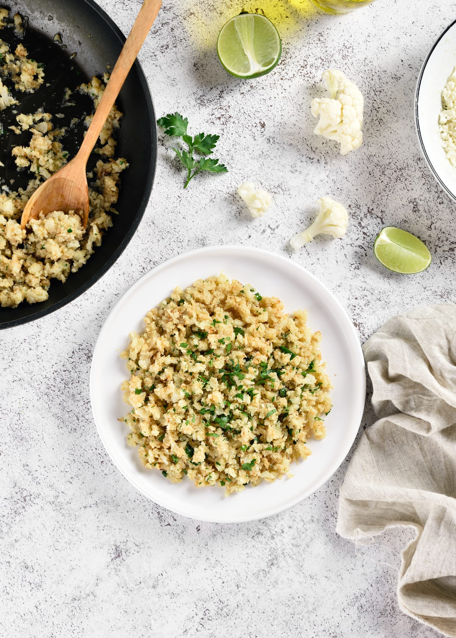 Fried cauliflower rice | Home