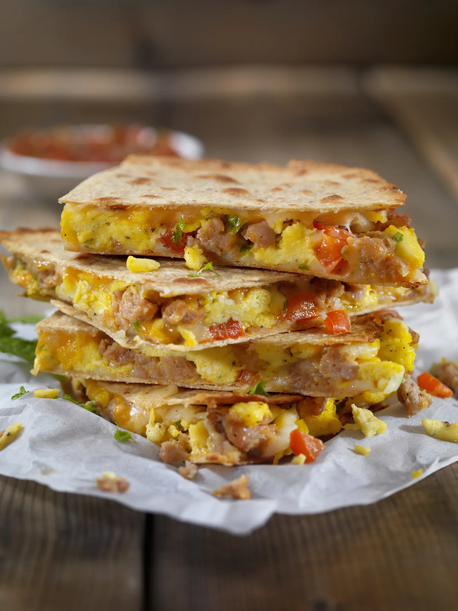 Quesadilla tray bake