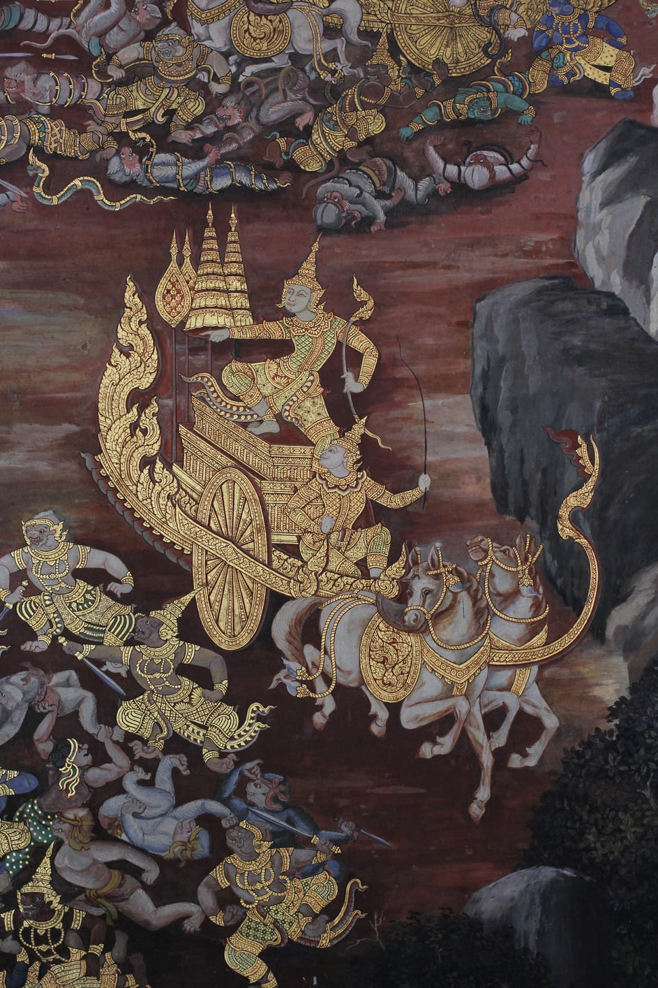 ตื่นตา! ภาพ “รามเกียรติ์” สวยคลาสสิก อันซีนวัดพระแก้ว กับ “จิตรกรรมฝาผนังยาวที่สุดในโลก”