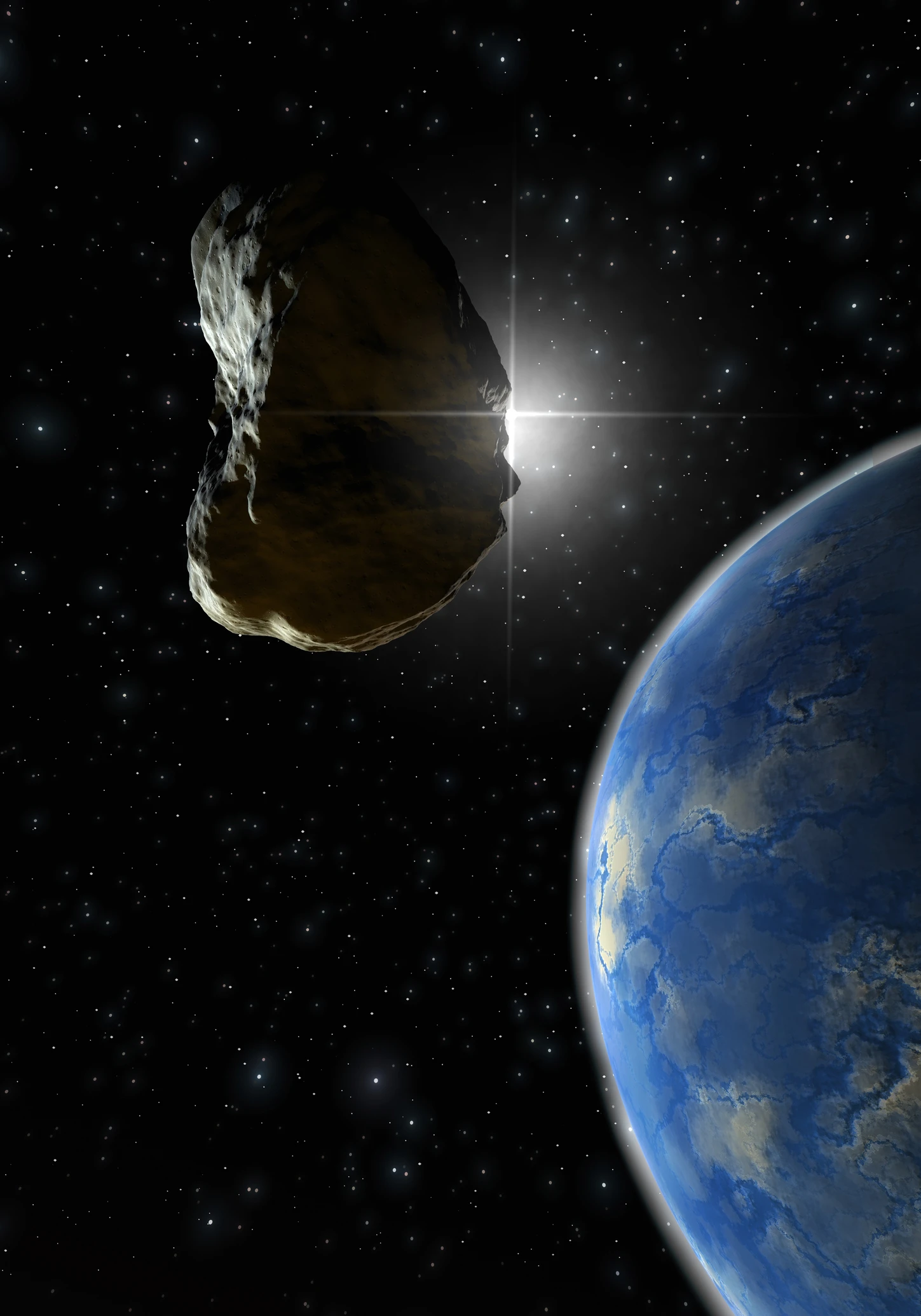 Asteroide que se aproximará da Terra em 2029 pode ter pedaços arrancados pela gravidade, diz estudo