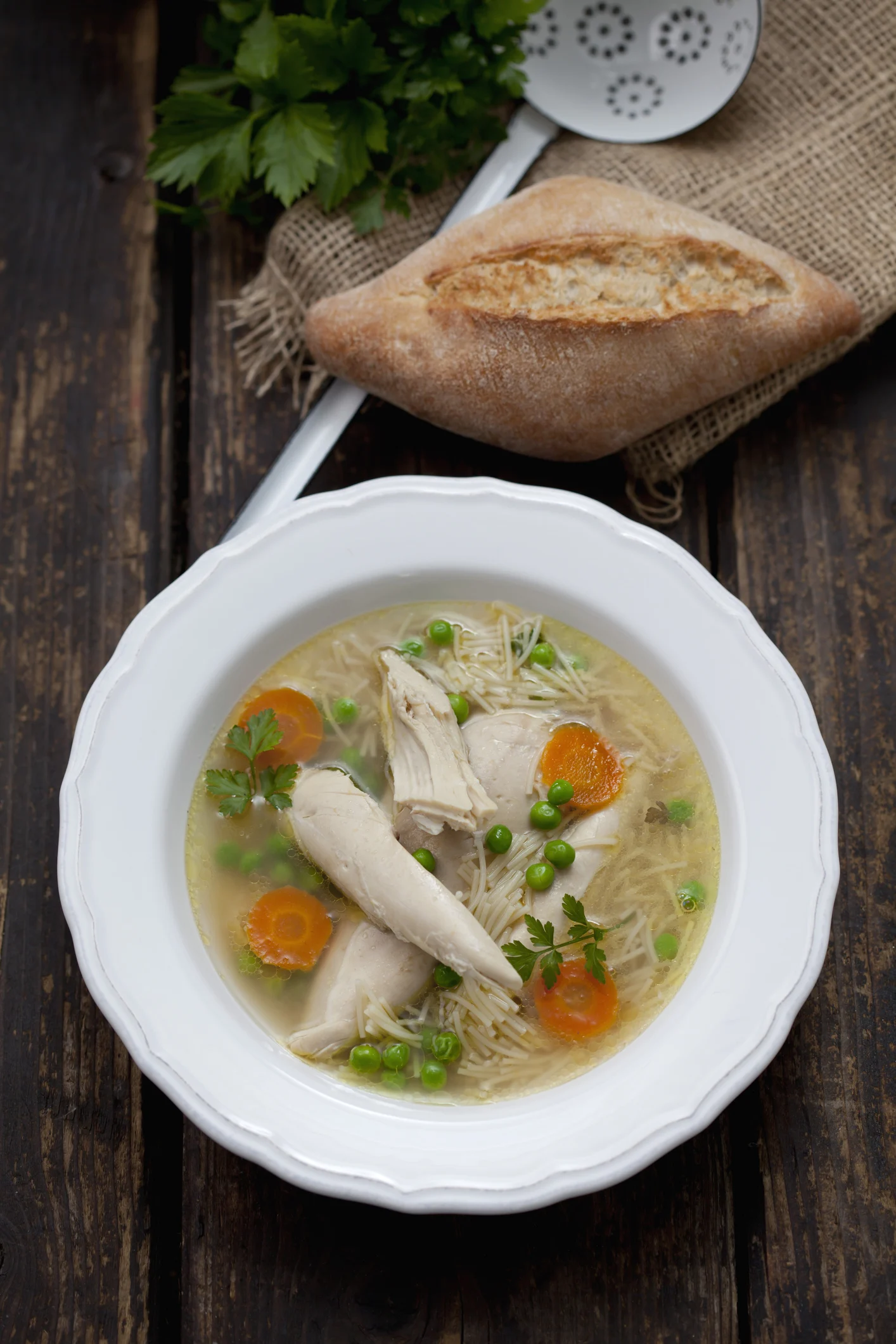 Paleo-friendly chicken soup that even your kids will love