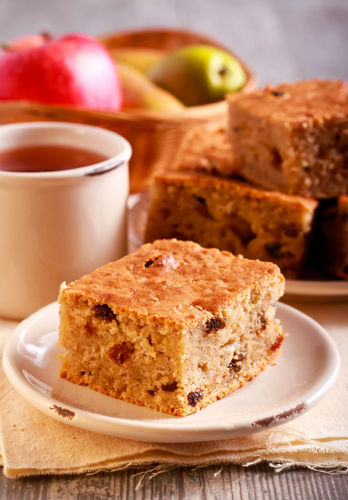 Grandma's pear and sultana cake